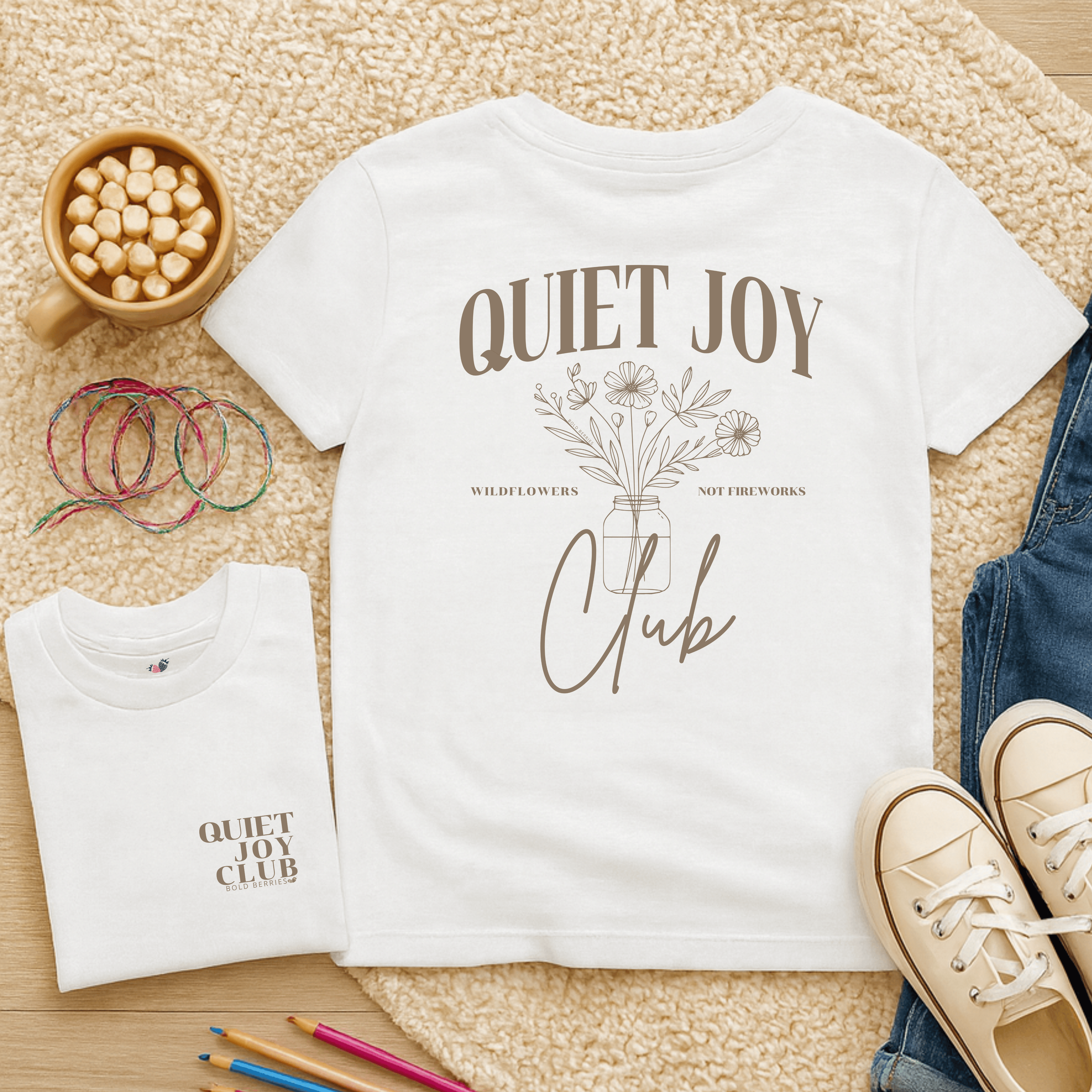 Quiet Joy Club - Kids T-shirt