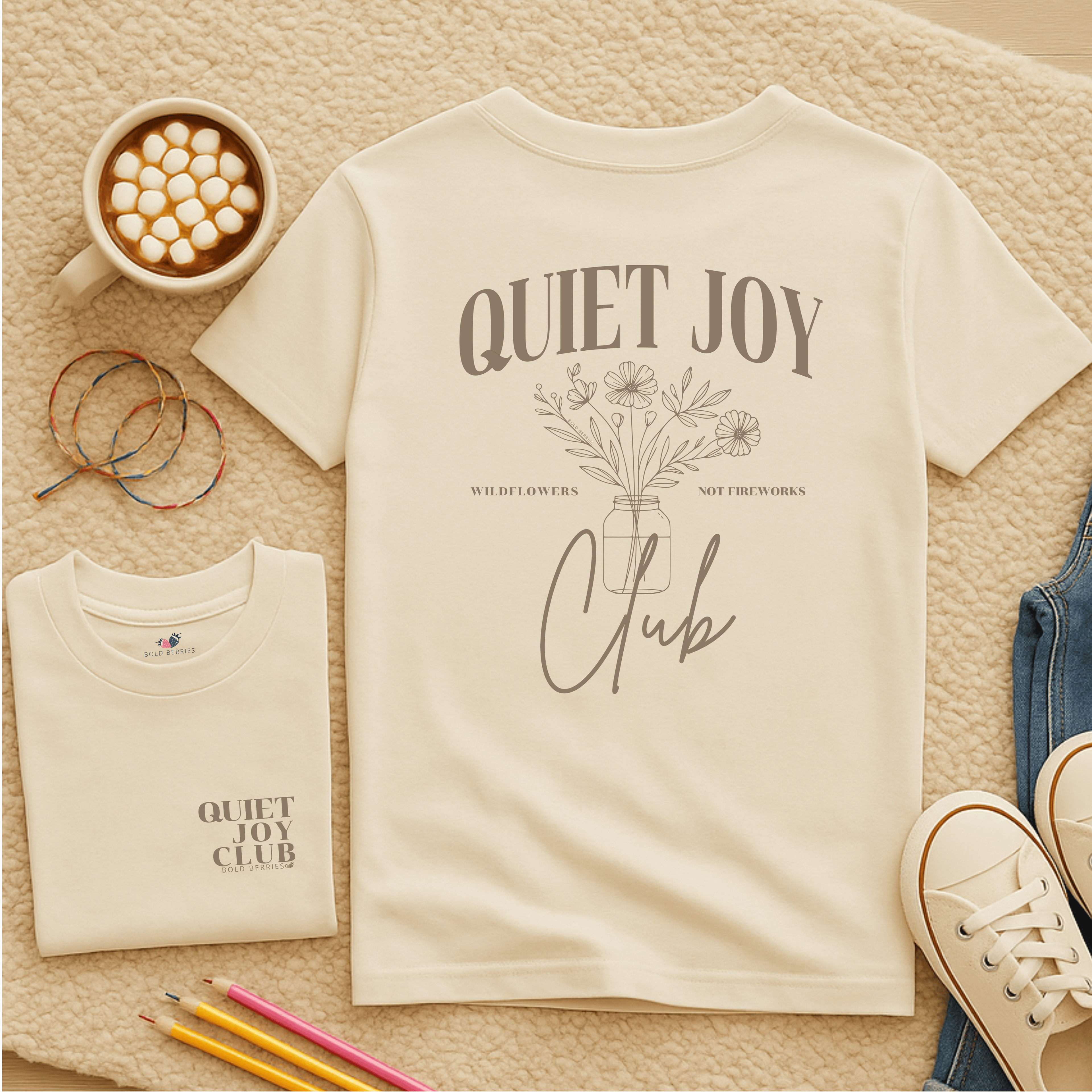 Quiet Joy Club - Kids T-shirt