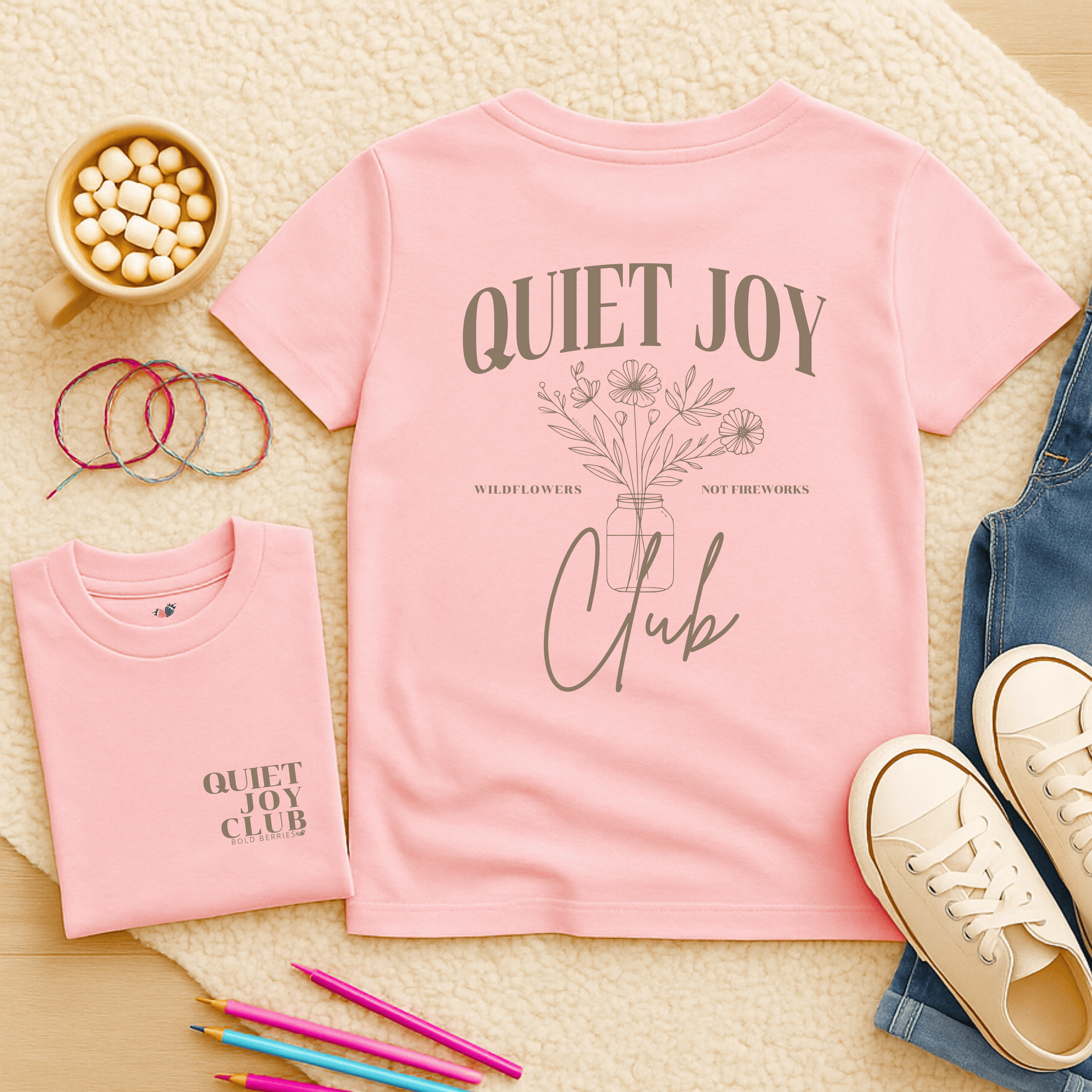 Quiet Joy Club - Kids T-shirt