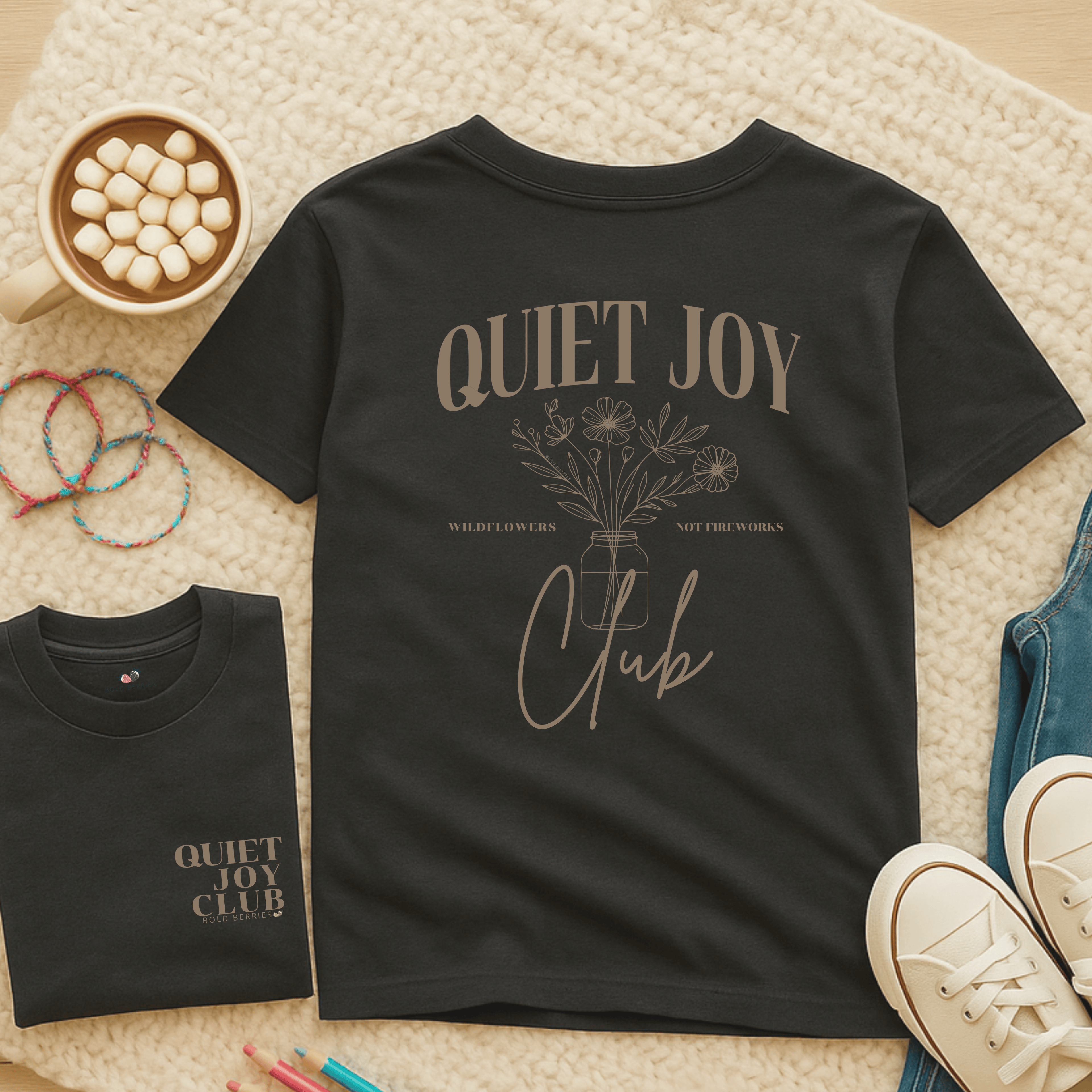 Quiet Joy Club - Kids T-shirt