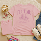 Tea Time Social Club - Kids T-shirt