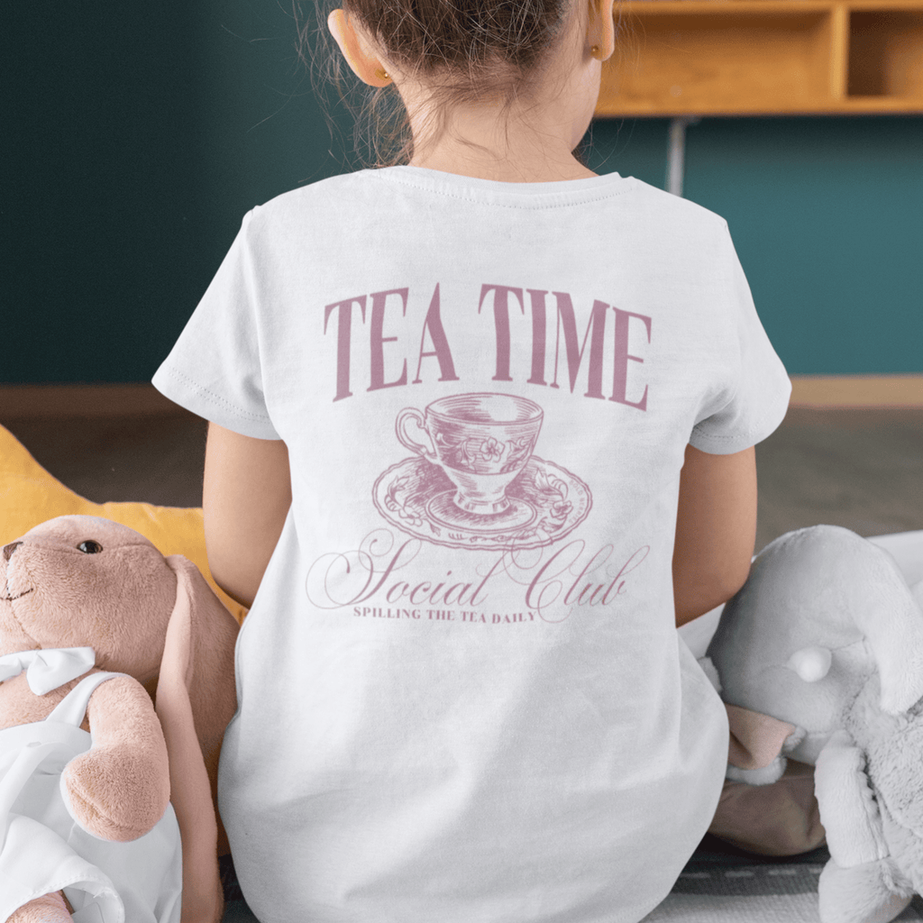 Tea Time Social Club - Kids T-shirt