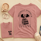 Emotionally Invested in Fictional Dragons - Kids T-shirt