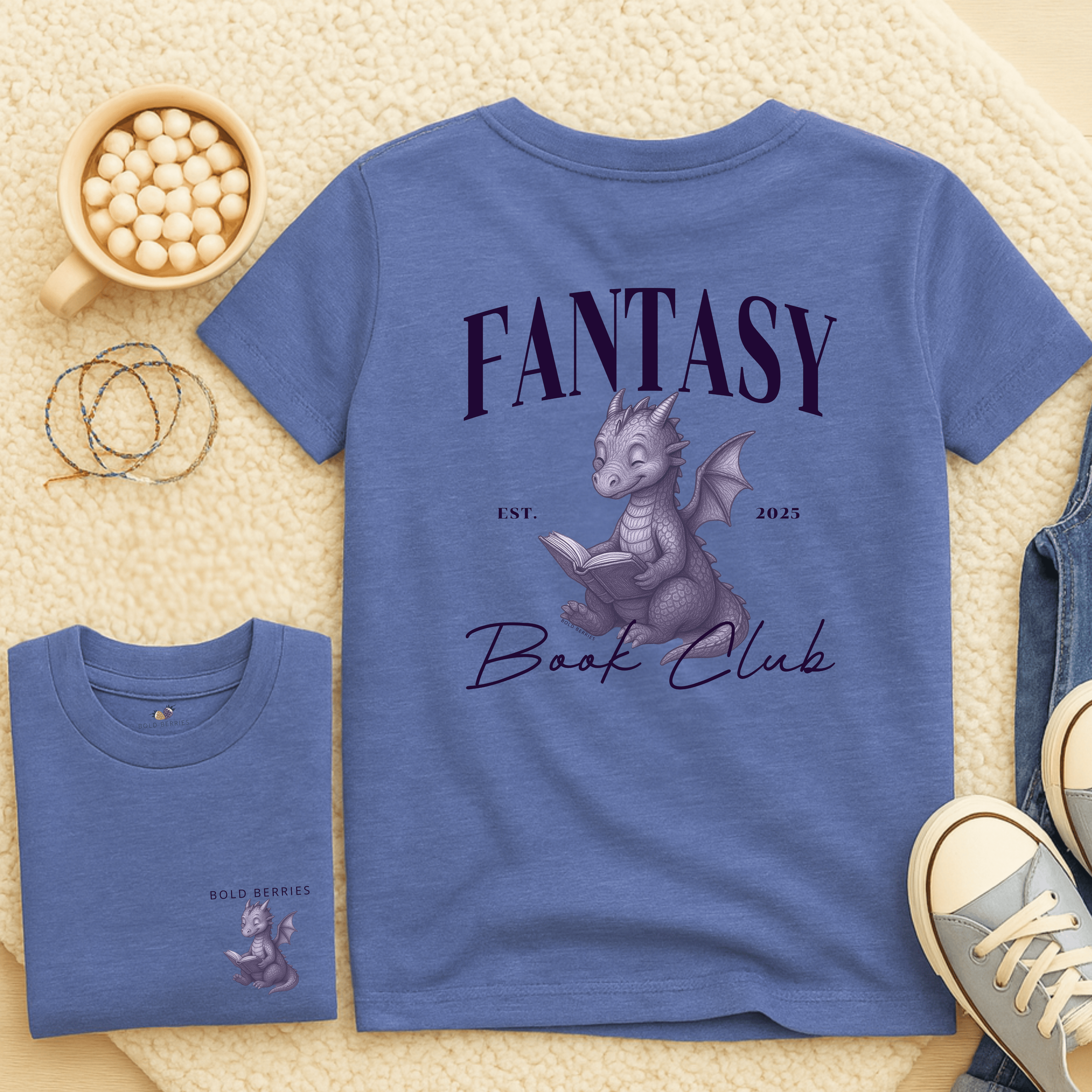 Fantasy Book Club - Kids T-shirt
