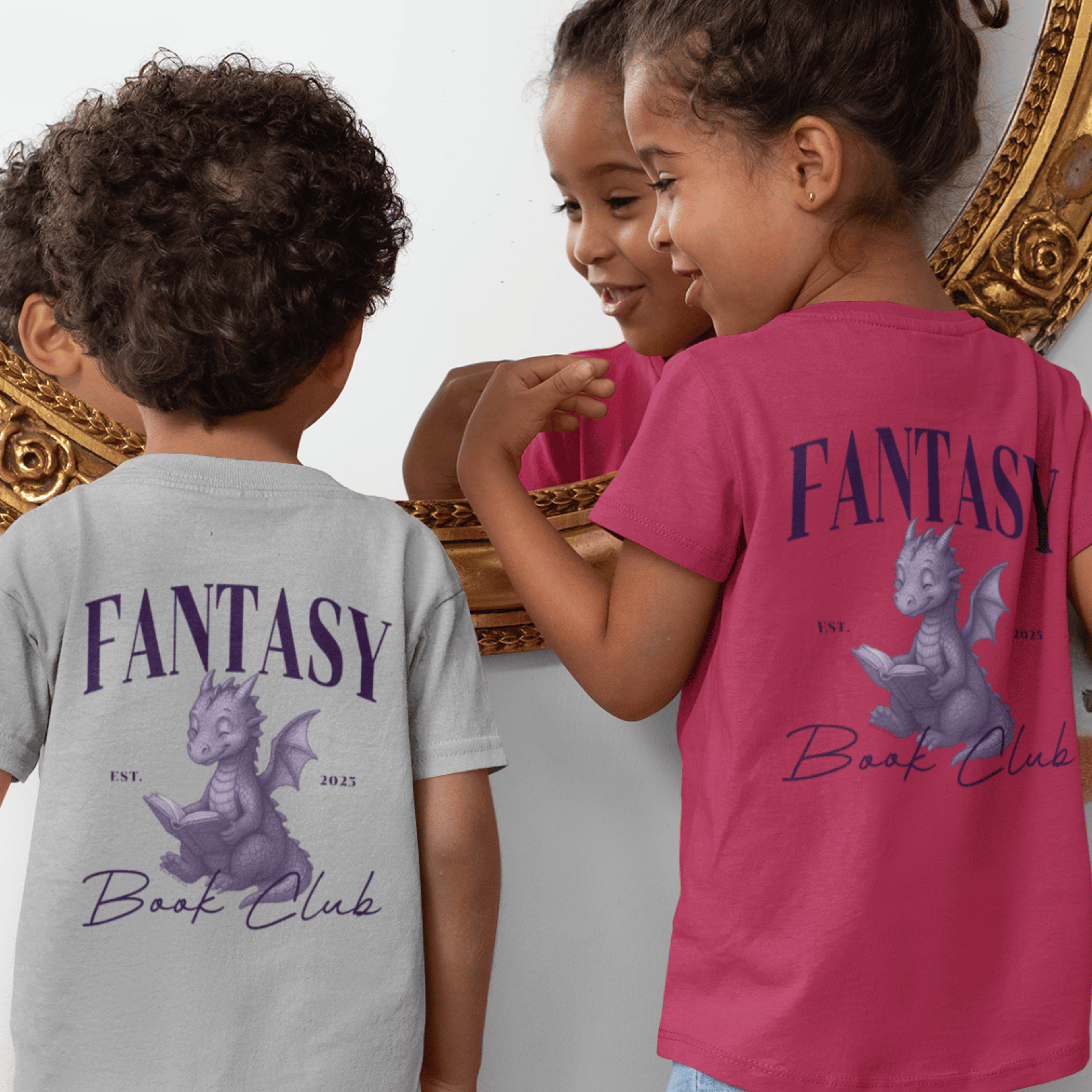 Fantasy Book Club - Kids T-shirt