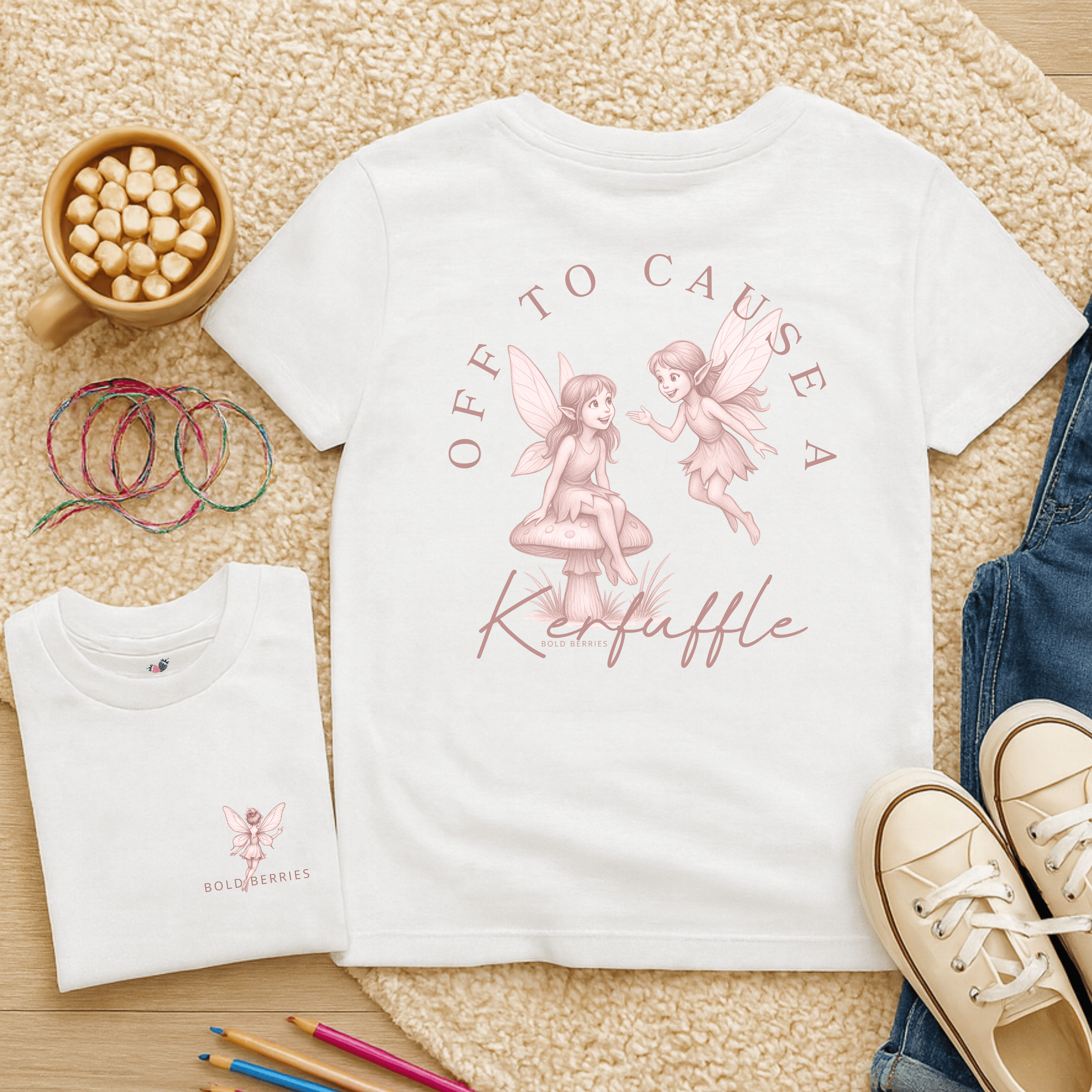 Off to Cause A Kurfuffle - Kids T-shirt