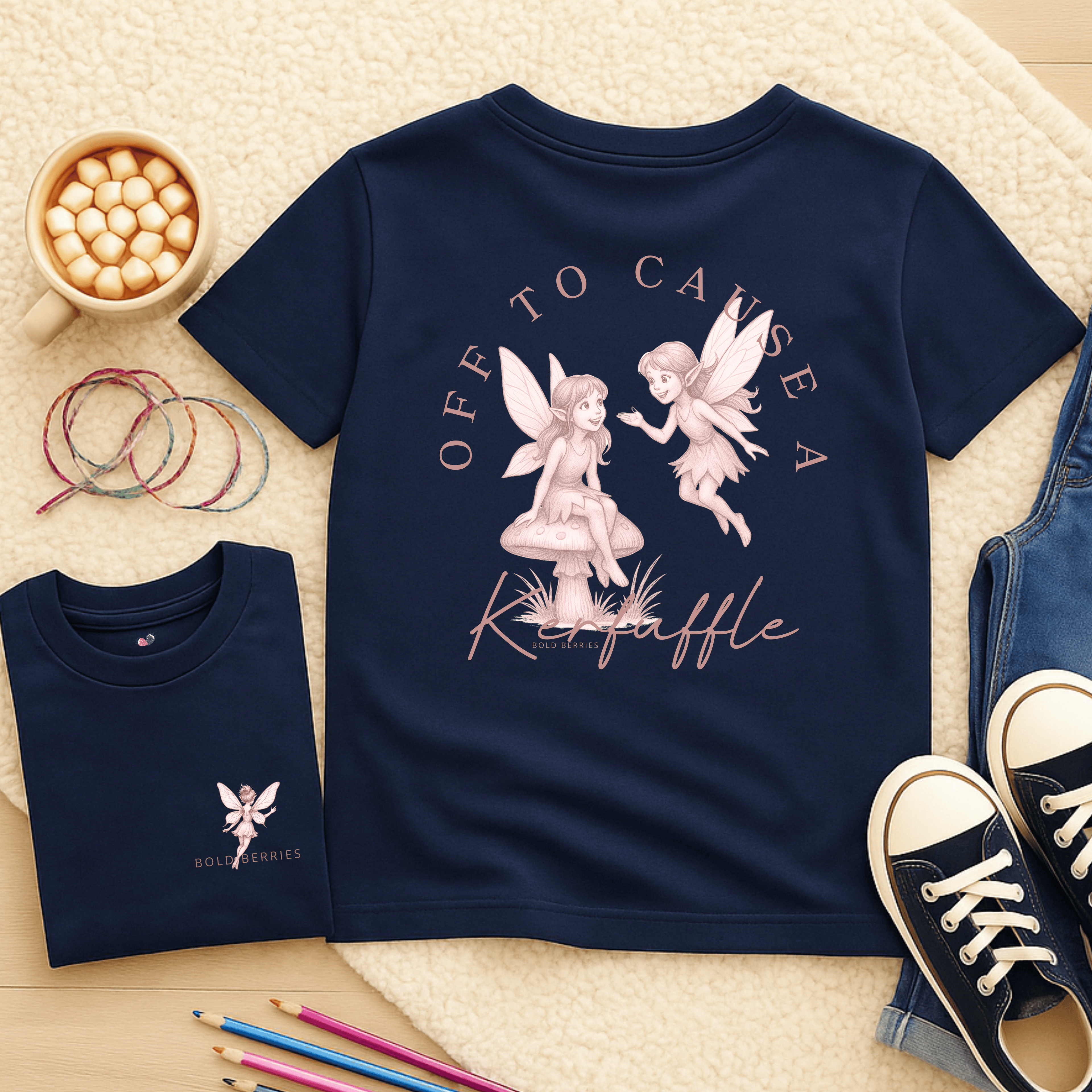 Off to Cause A Kurfuffle - Kids T-shirt