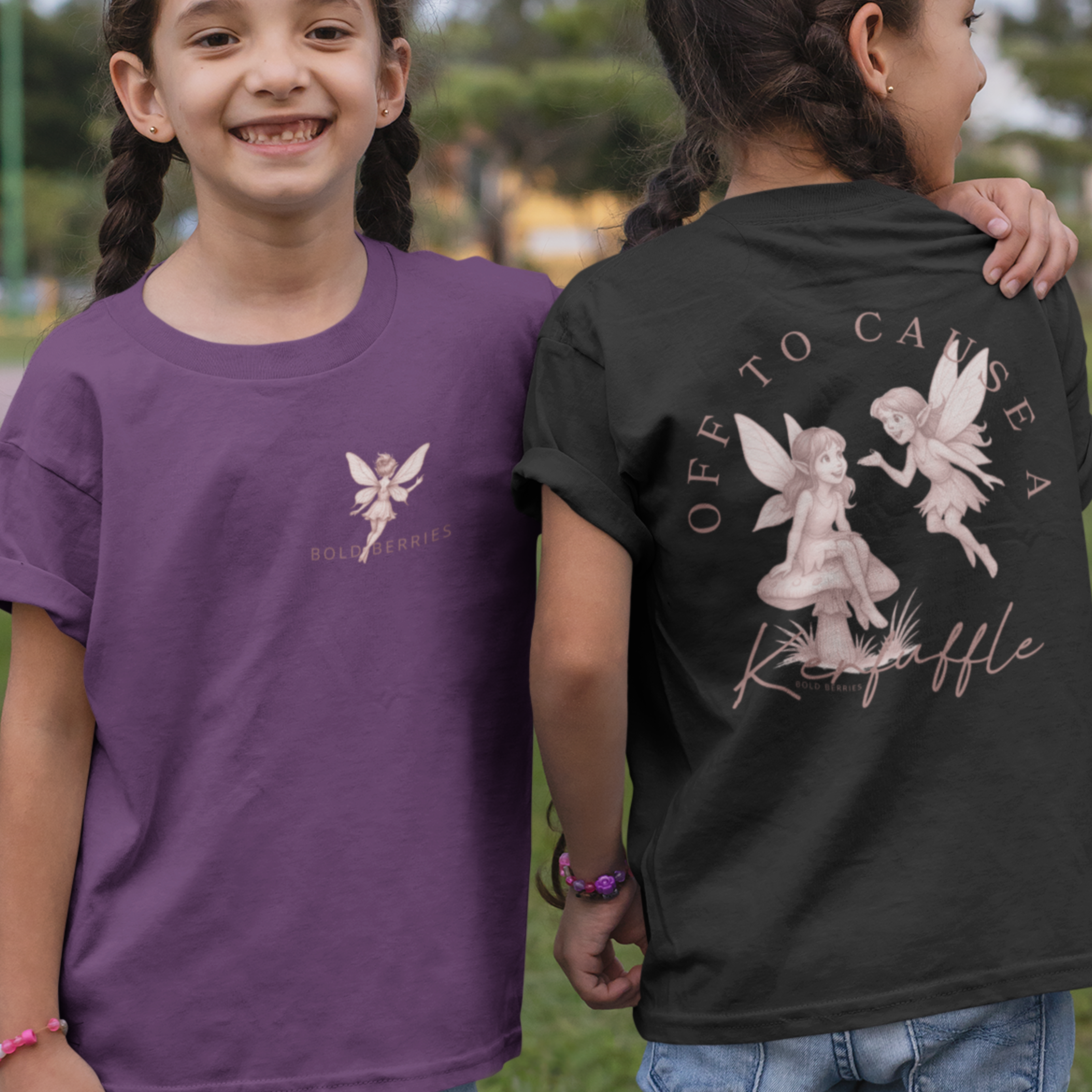 Off to Cause A Kurfuffle - Kids T-shirt