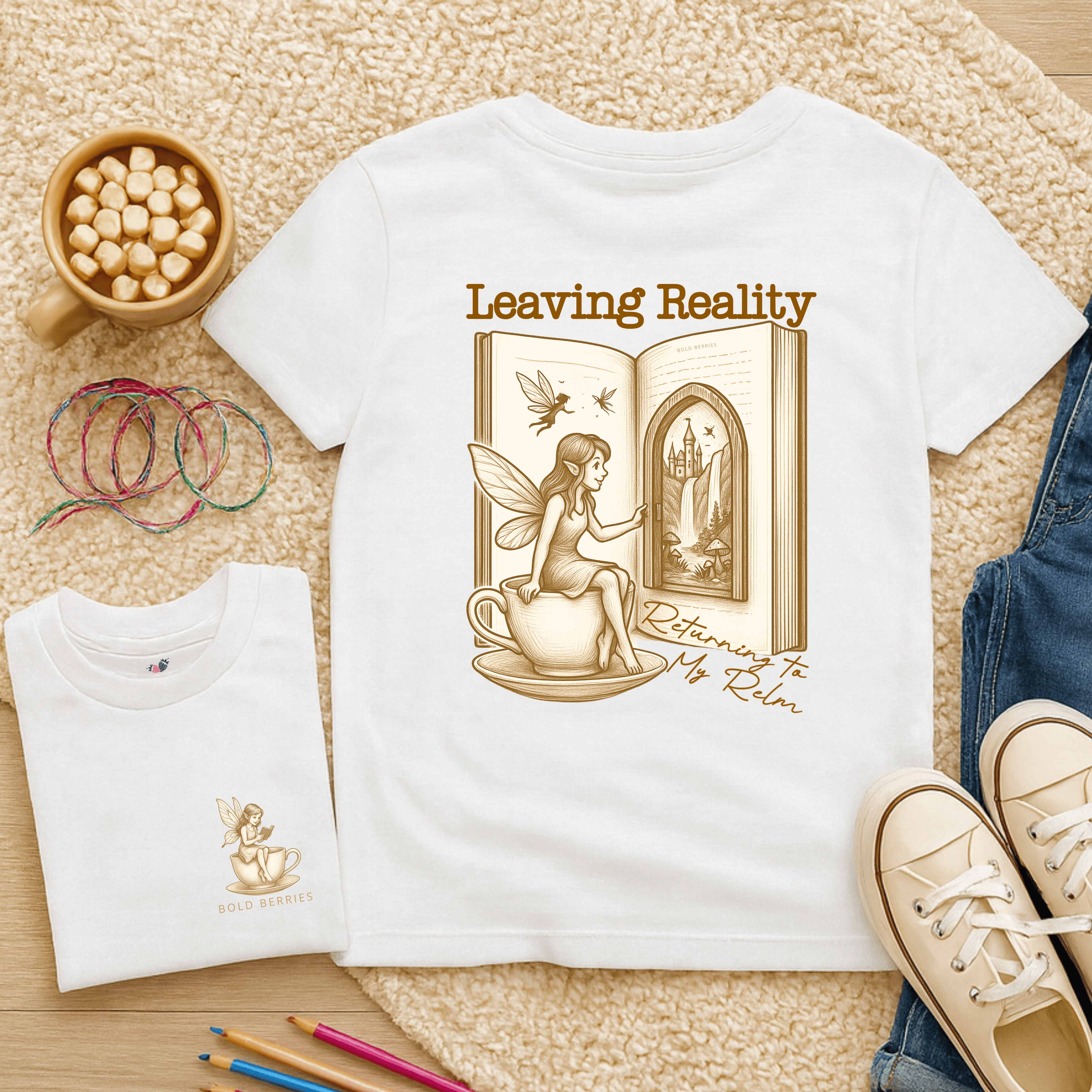Leaving Reality - Kids T-shirt