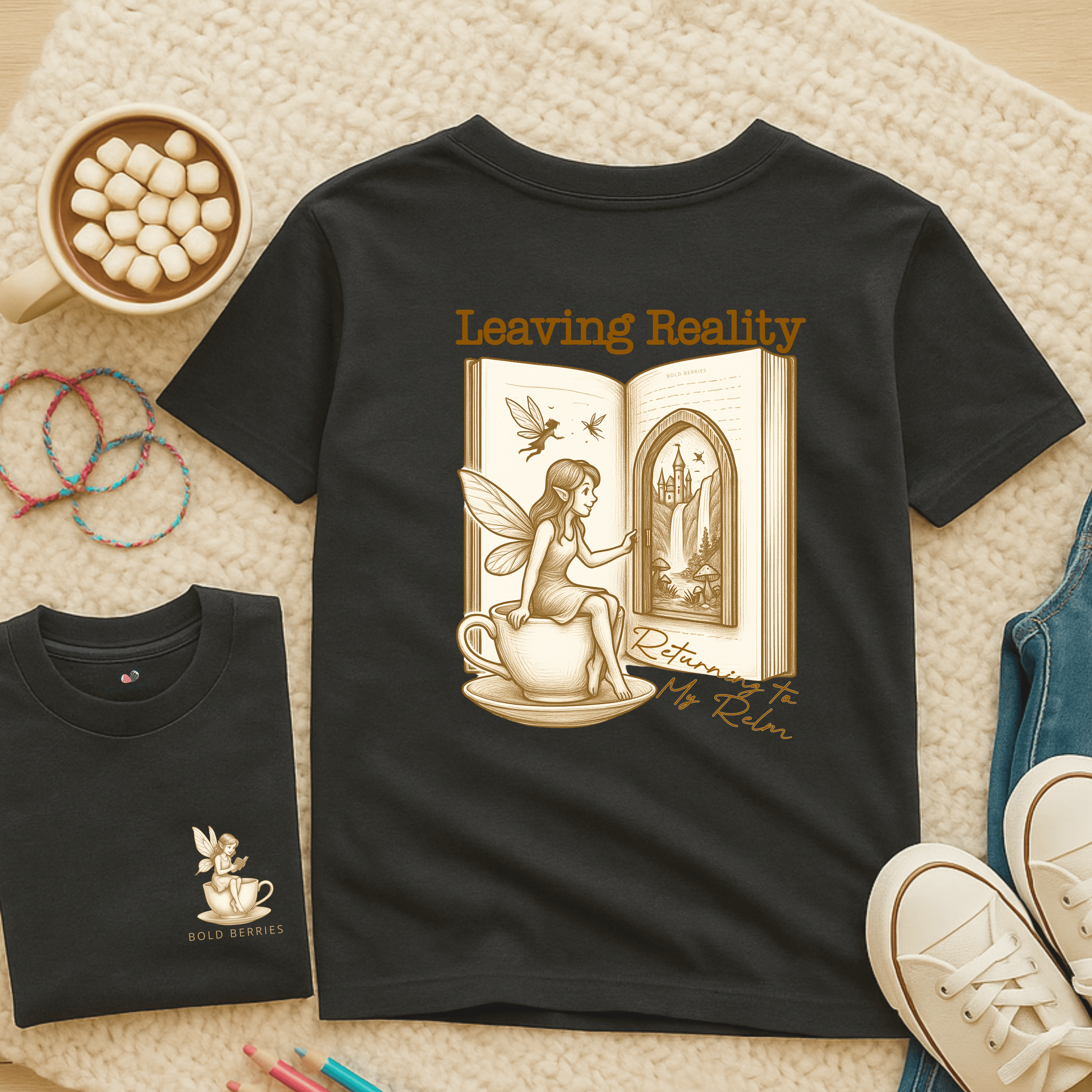 Leaving Reality - Kids T-shirt