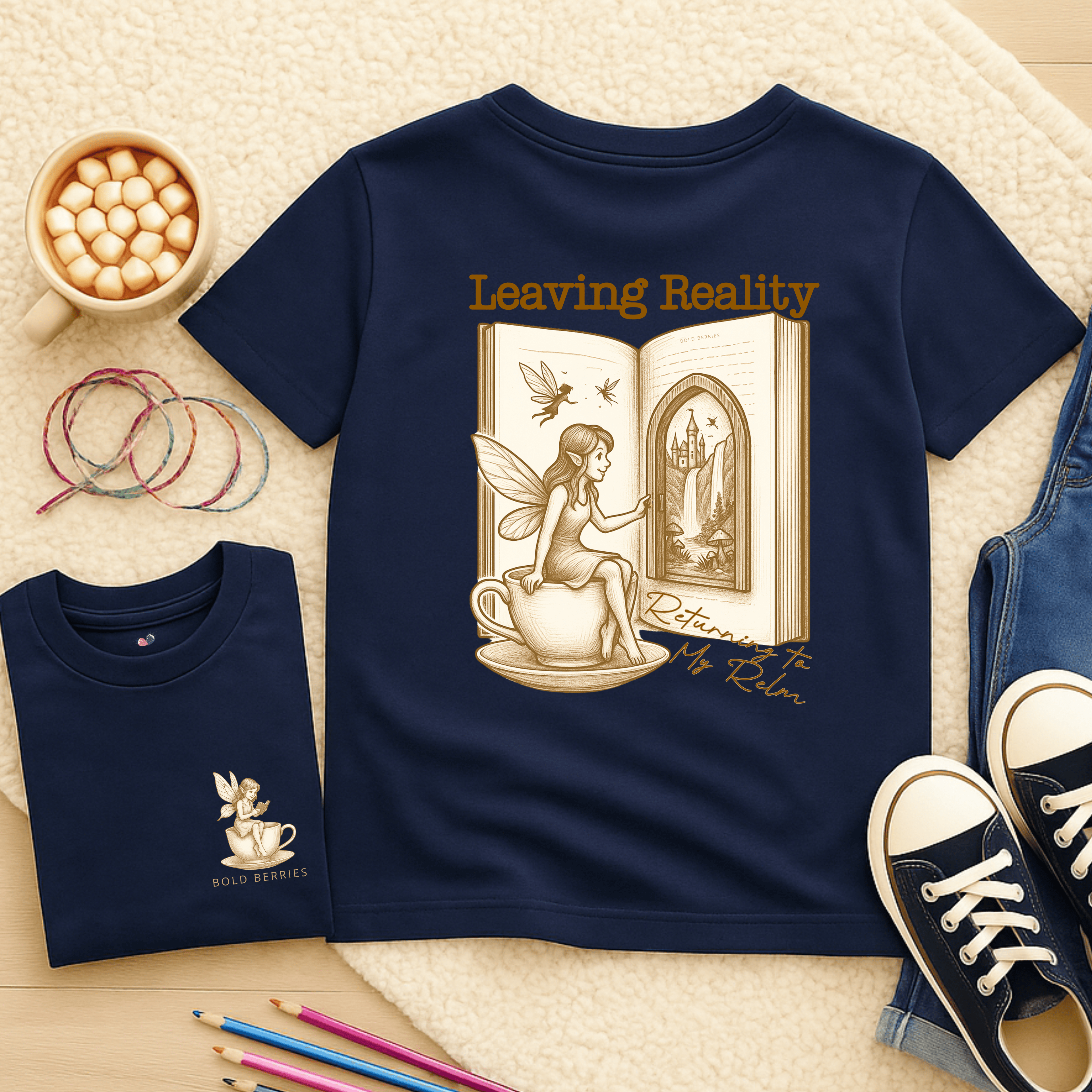 Leaving Reality - Kids T-shirt