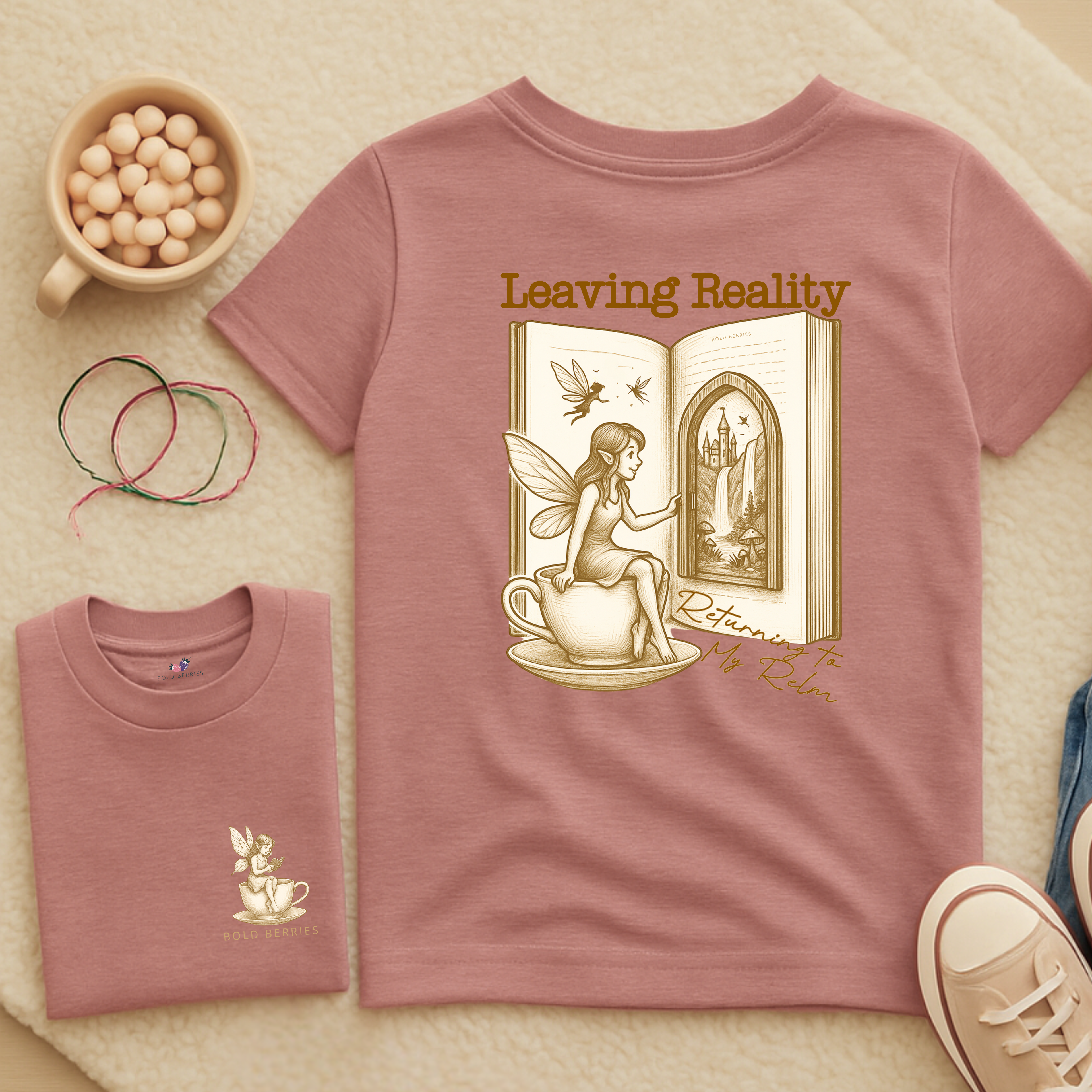Leaving Reality - Kids T-shirt