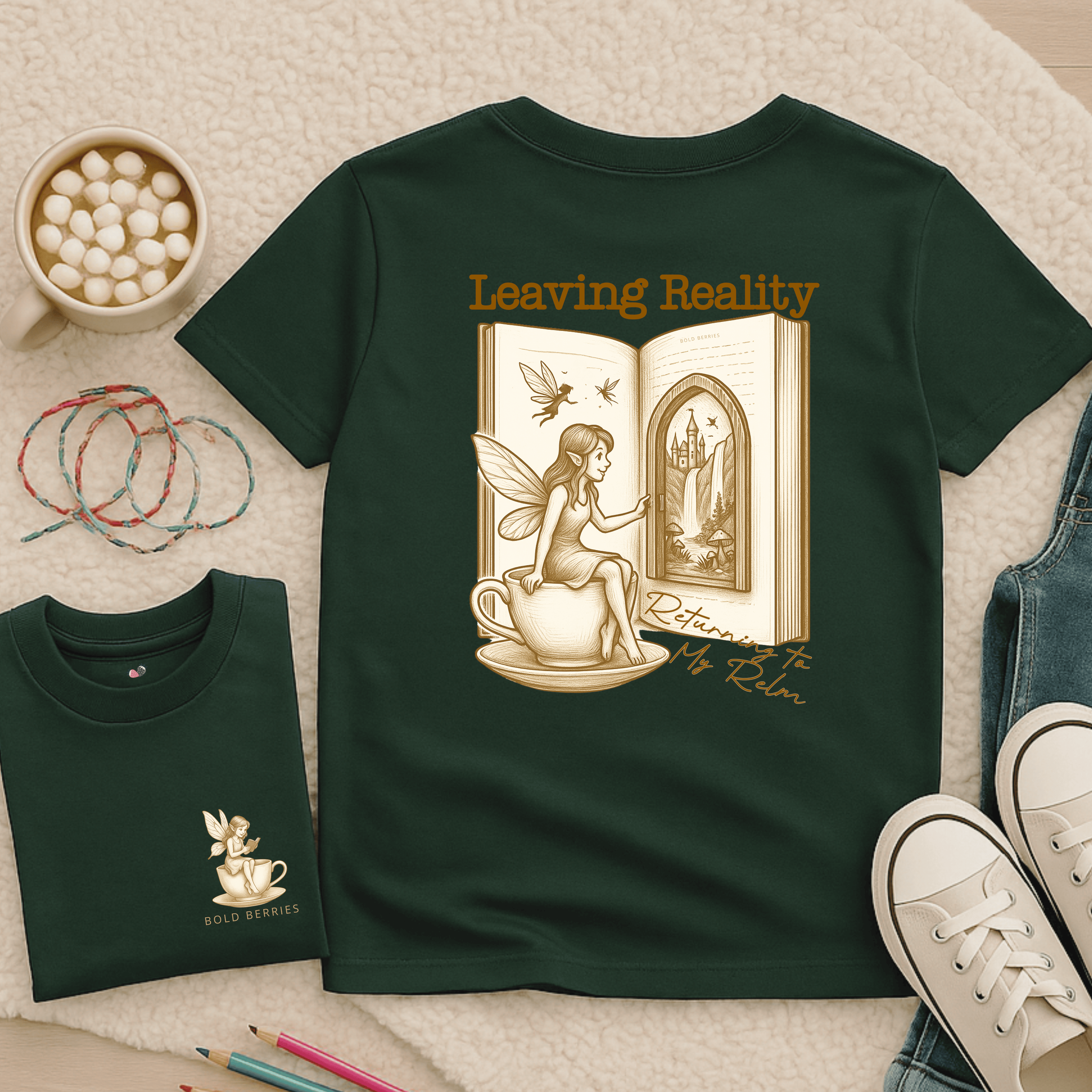 Leaving Reality - Kids T-shirt