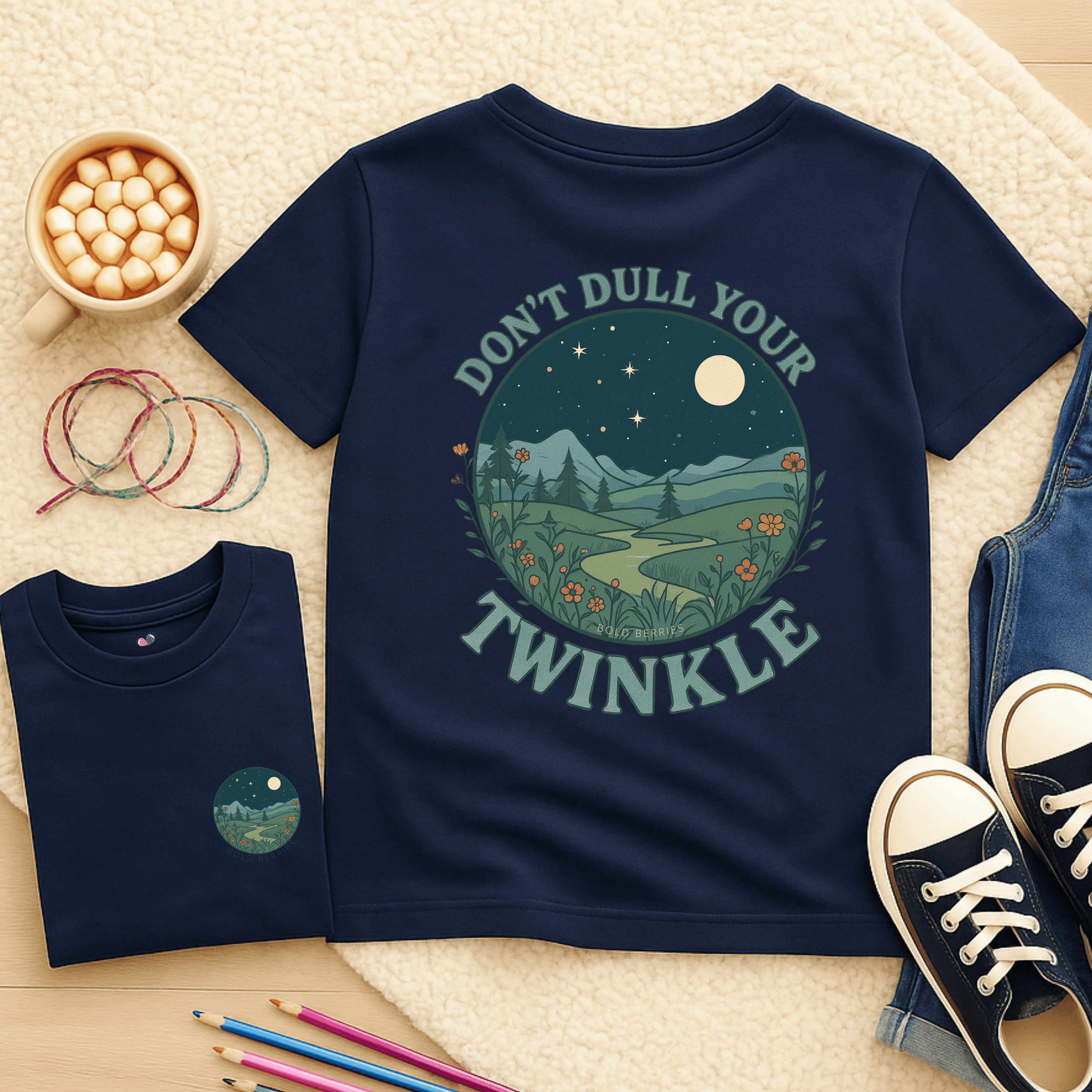 Don't Dull Your Twinkle - Kids T-shirt