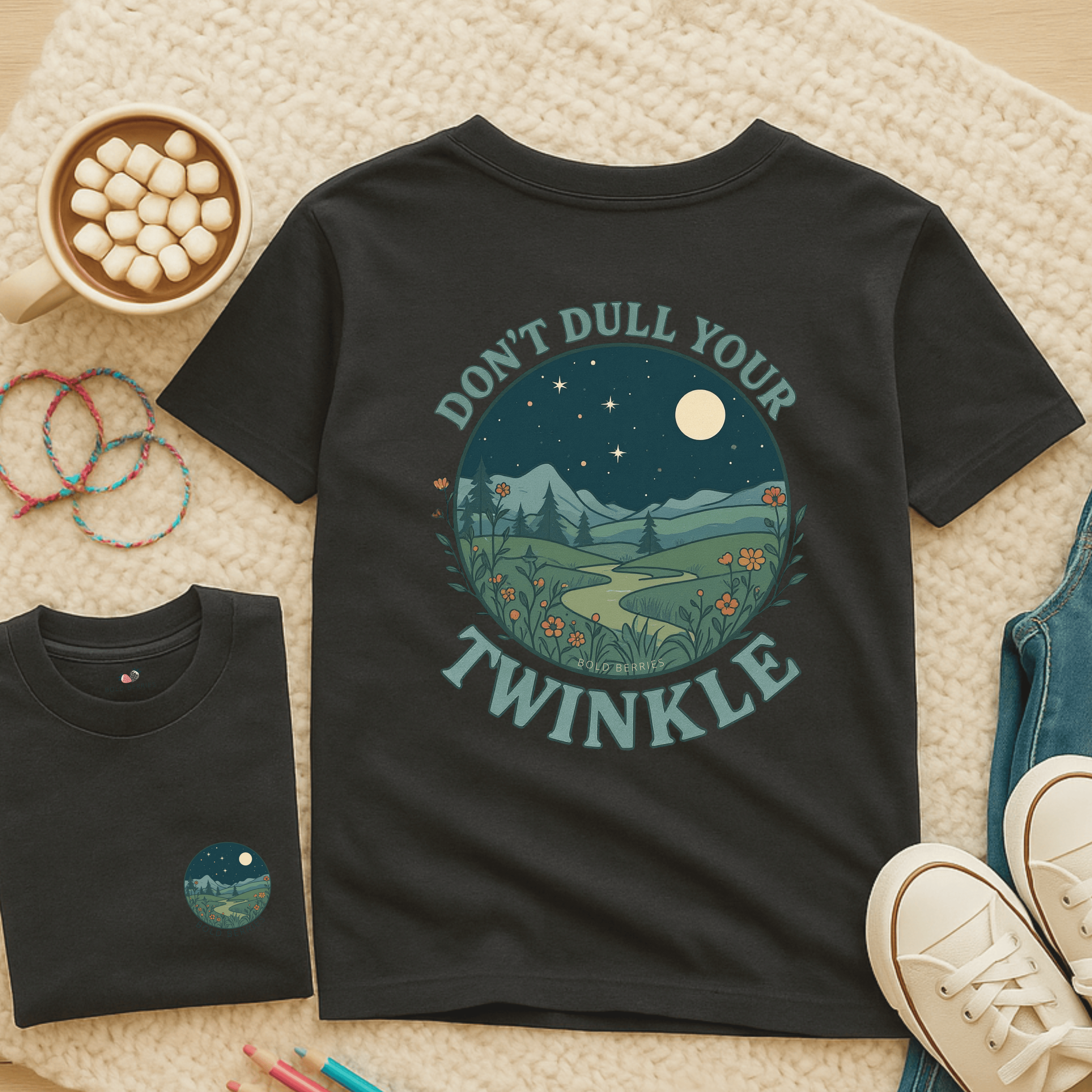 Don't Dull Your Twinkle - Kids T-shirt