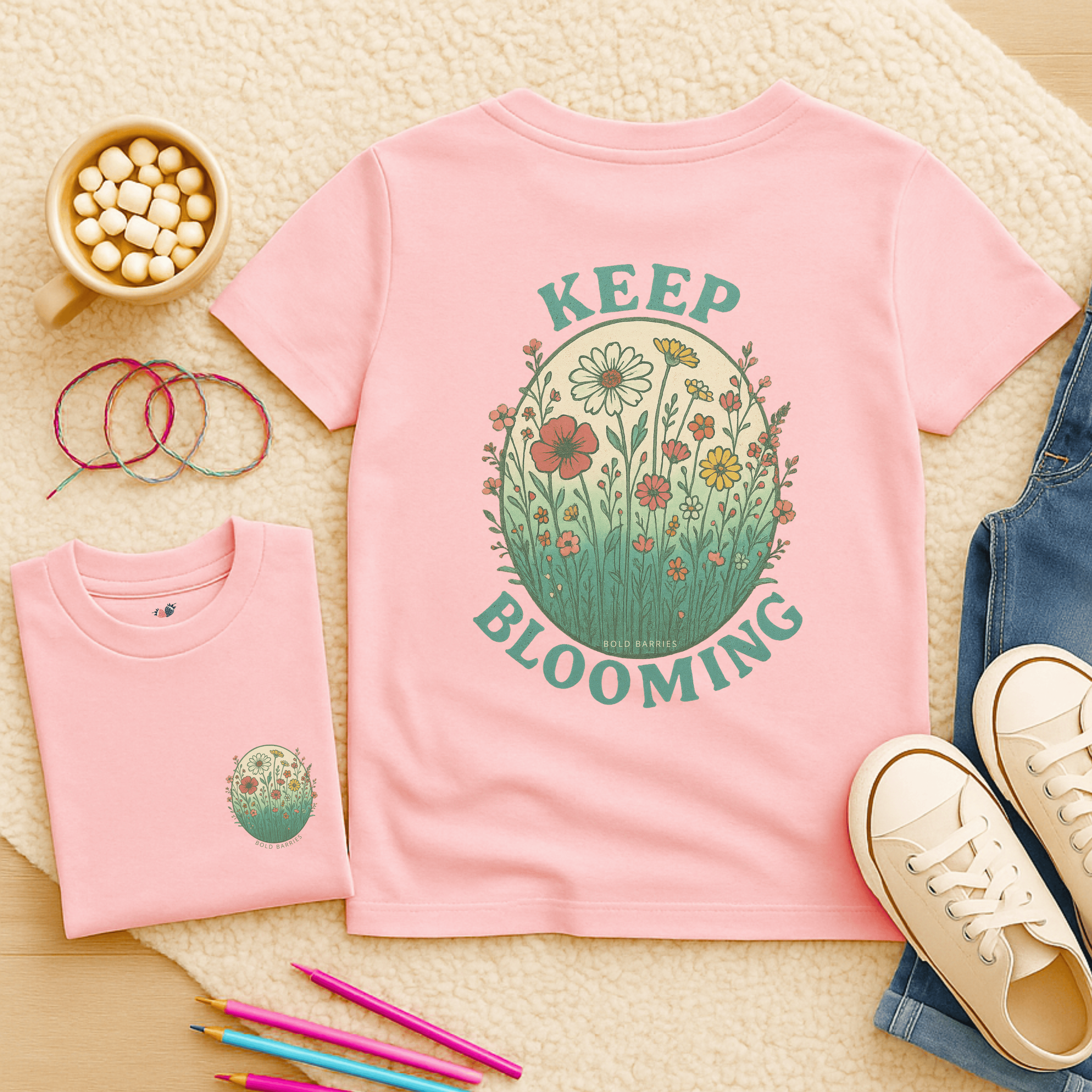 Keep Blooming - Kids T-shirt