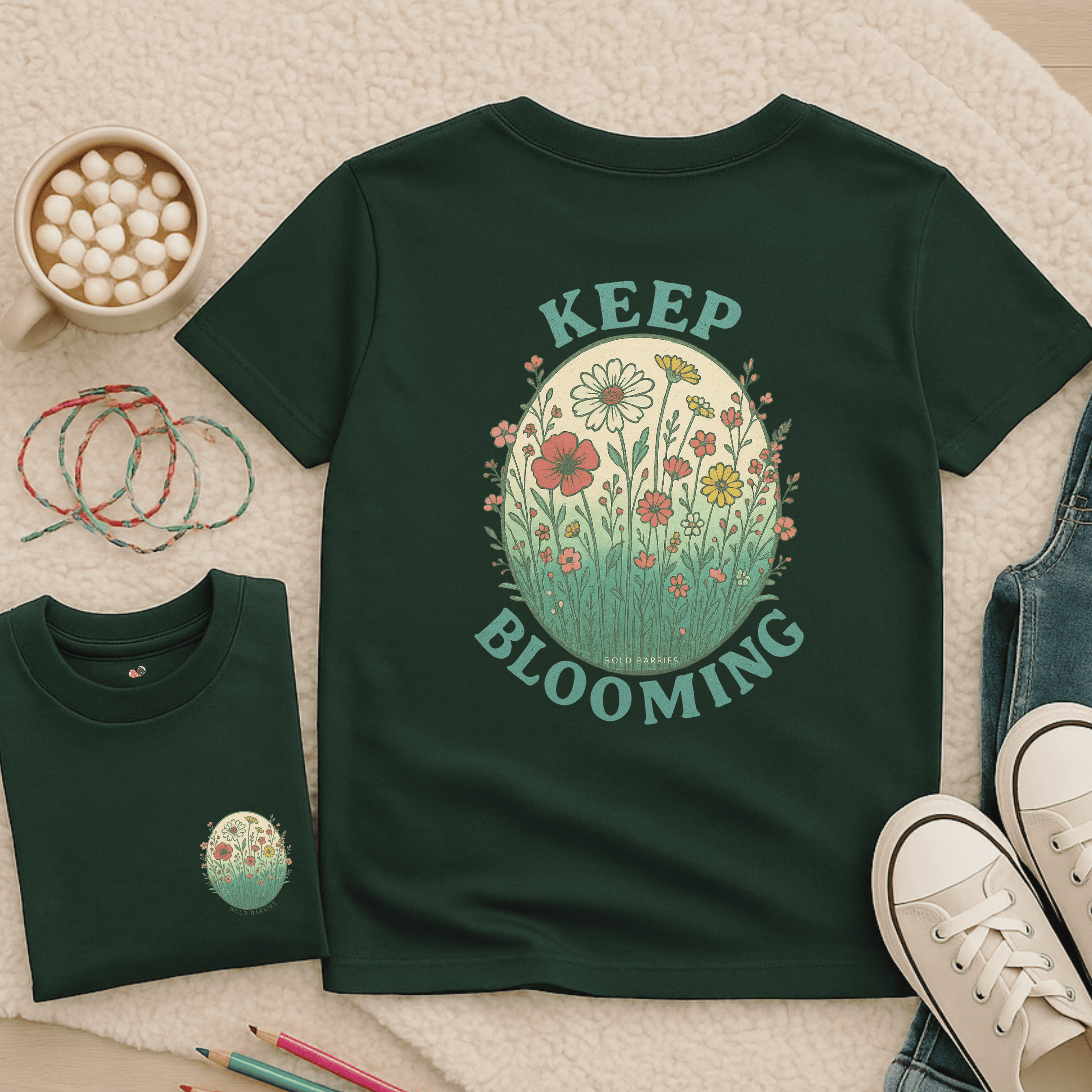 Keep Blooming - Kids T-shirt