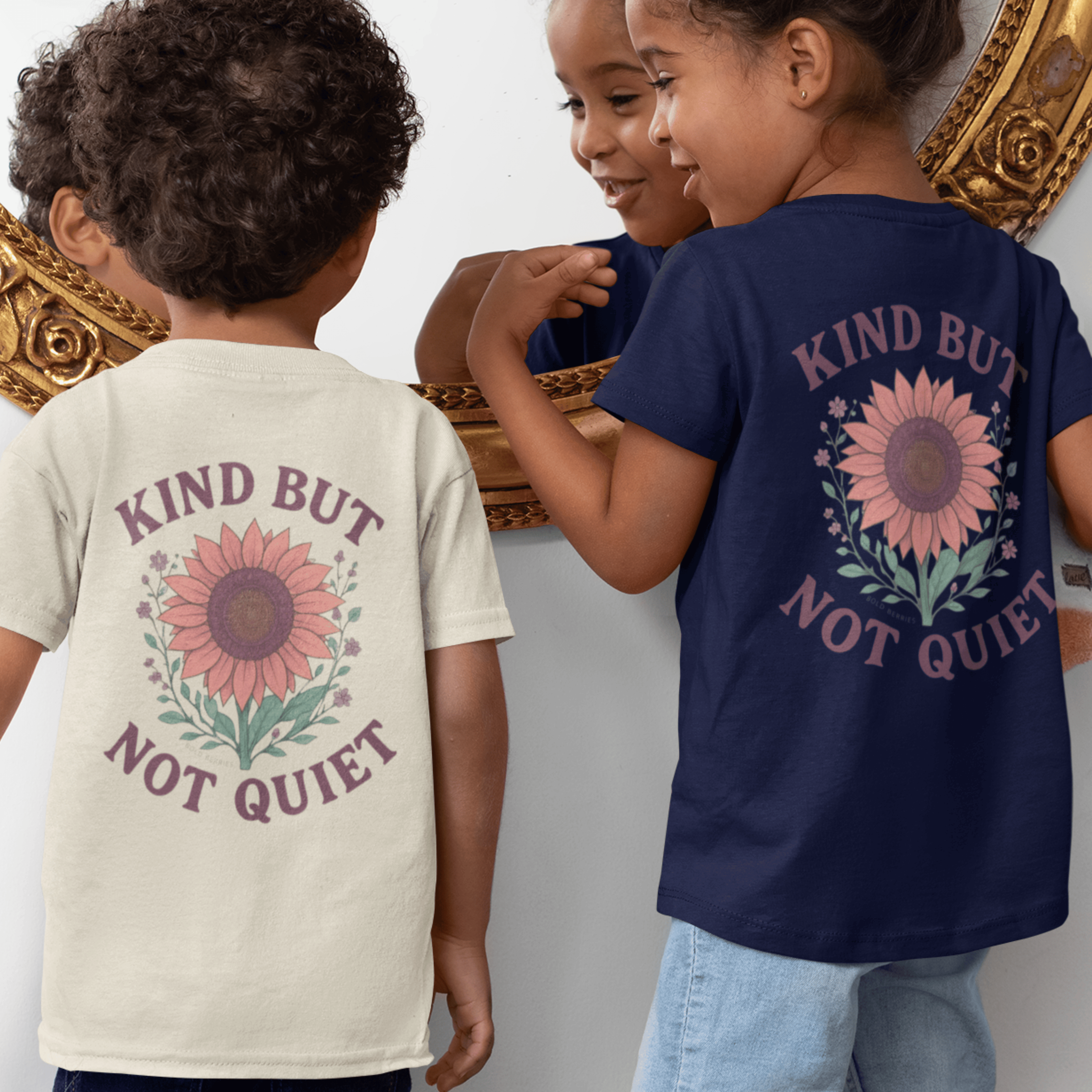 Kind but Not Quiet - Kids T-shirt