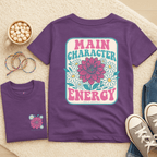 Main Character Energy - Kids T-shirt