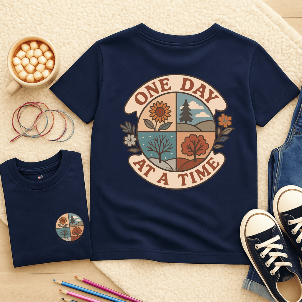 One Day at a Time - Kids T-shirt