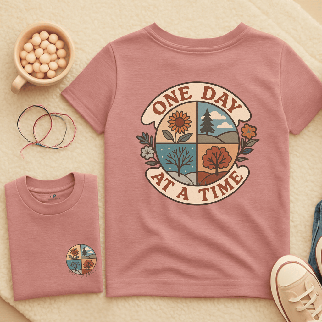 One Day at a Time - Kids T-shirt