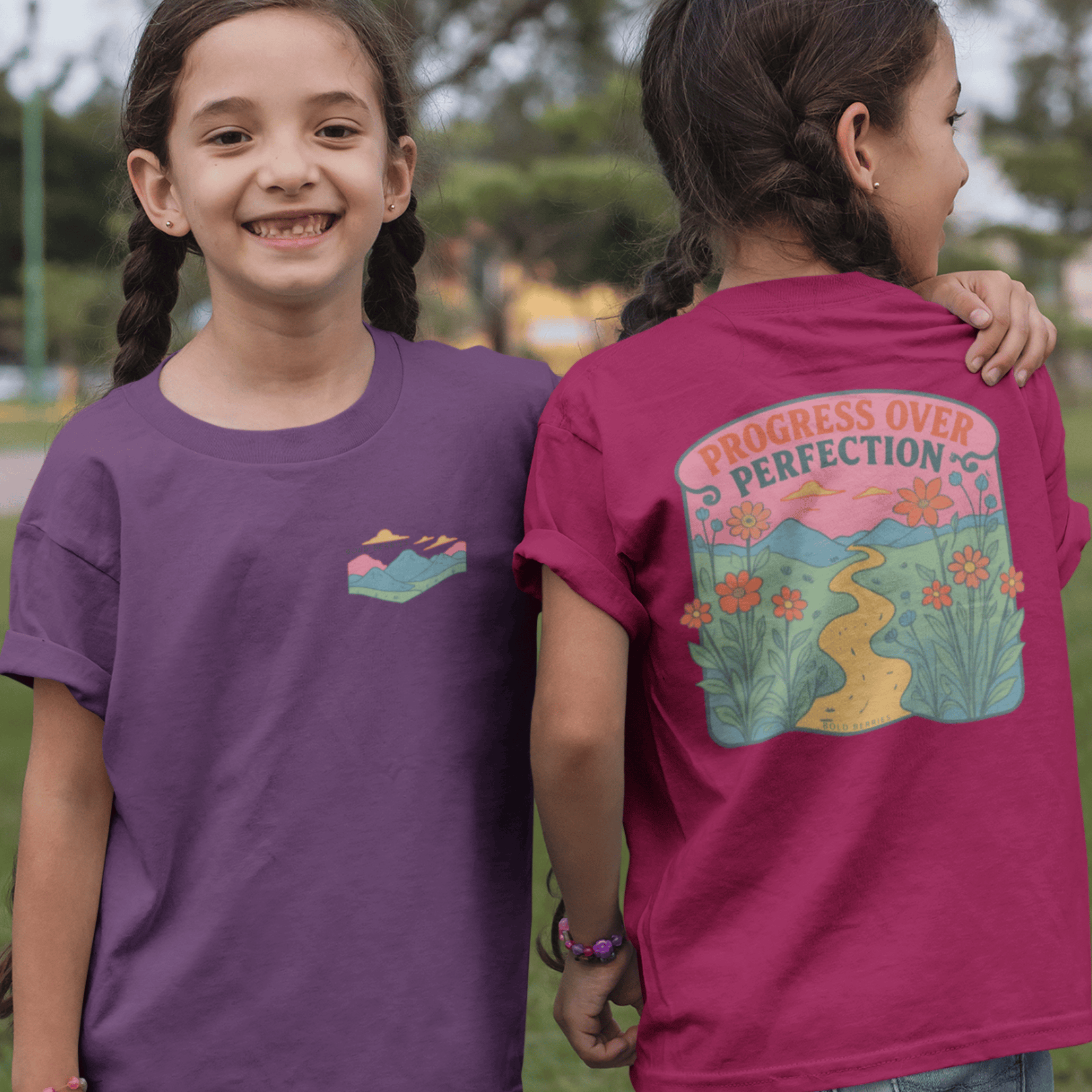 Progress over Perfection - Kids T-shirt