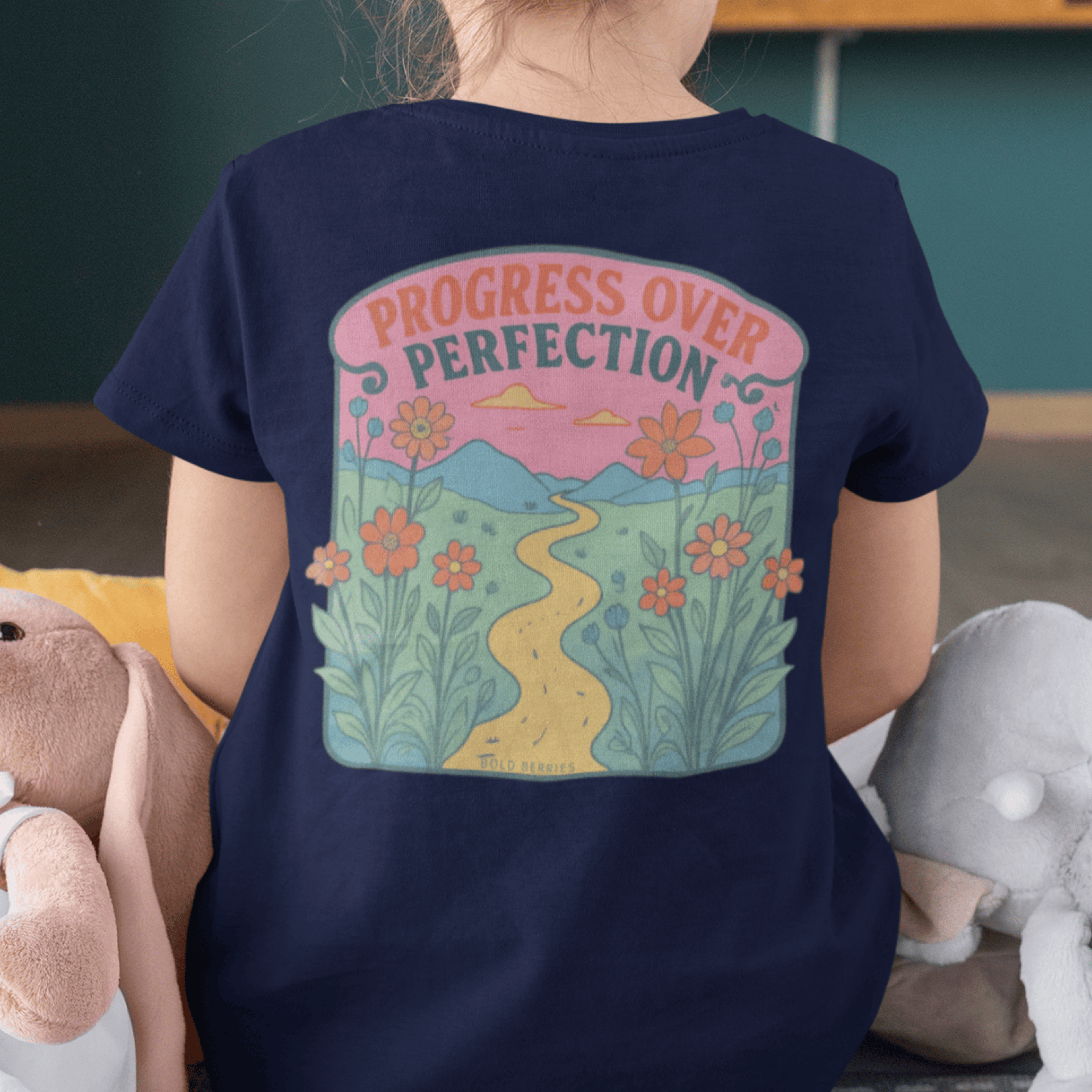 Progress over Perfection - Kids T-shirt