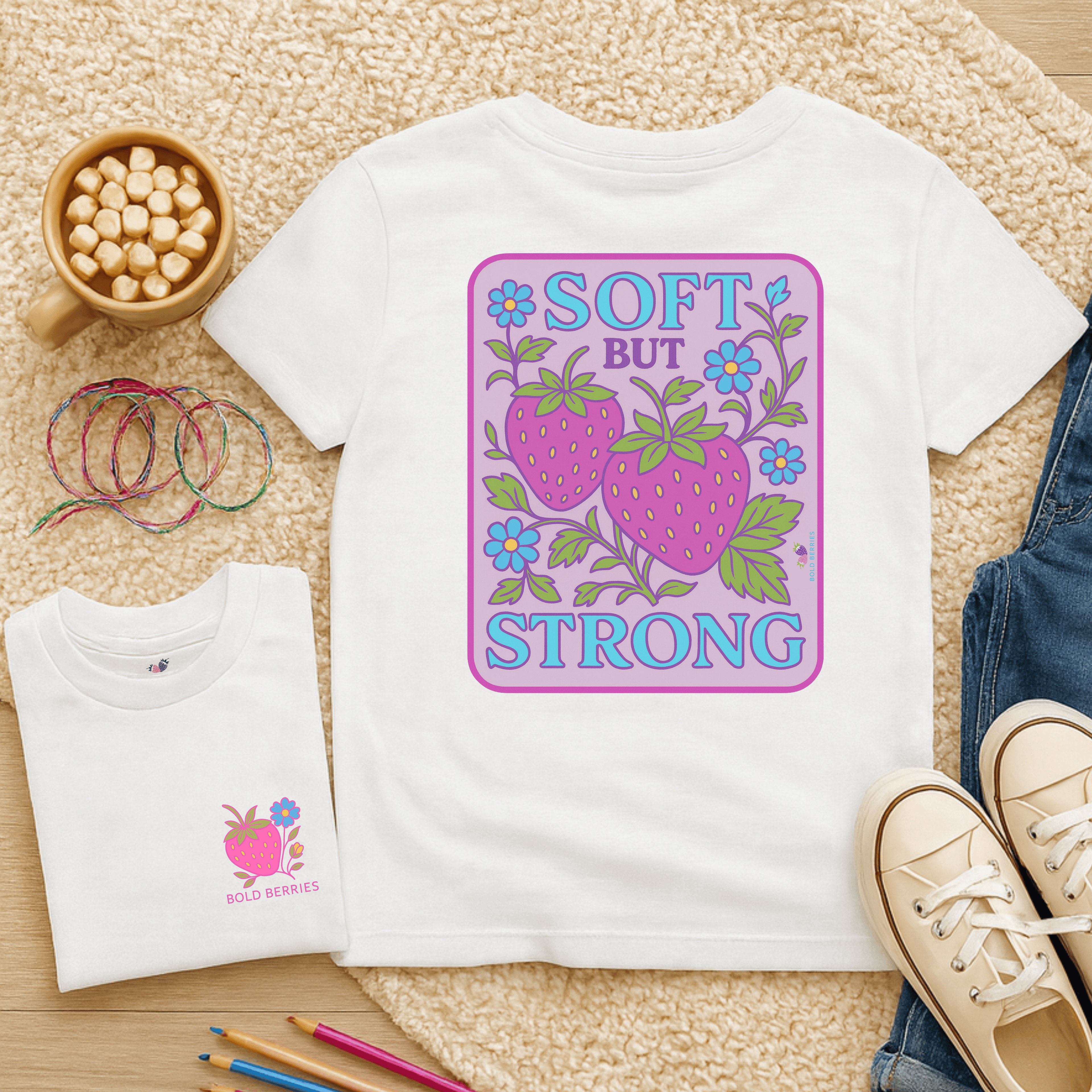Soft but Strong - Kids T-shirt