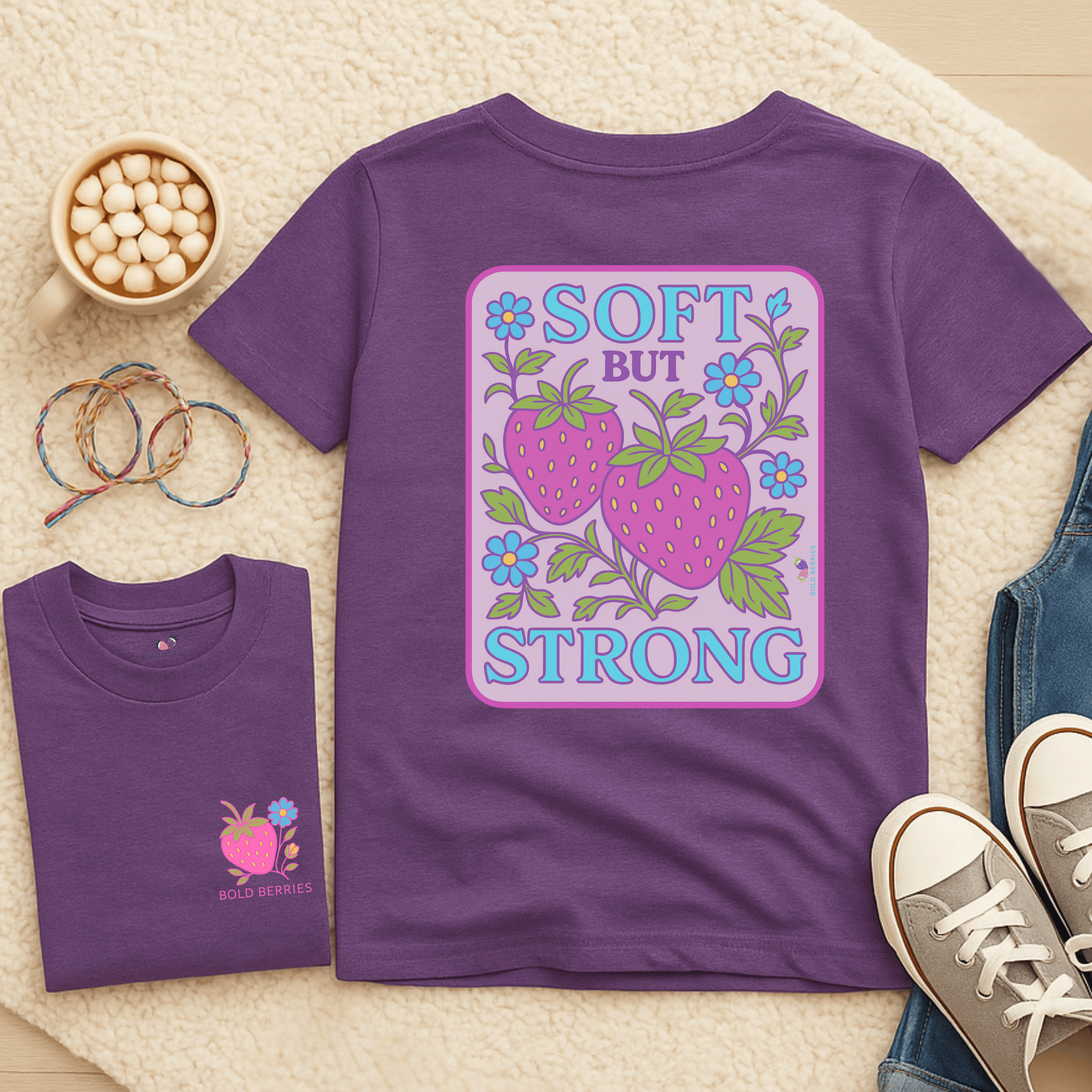 Soft but Strong - Kids T-shirt