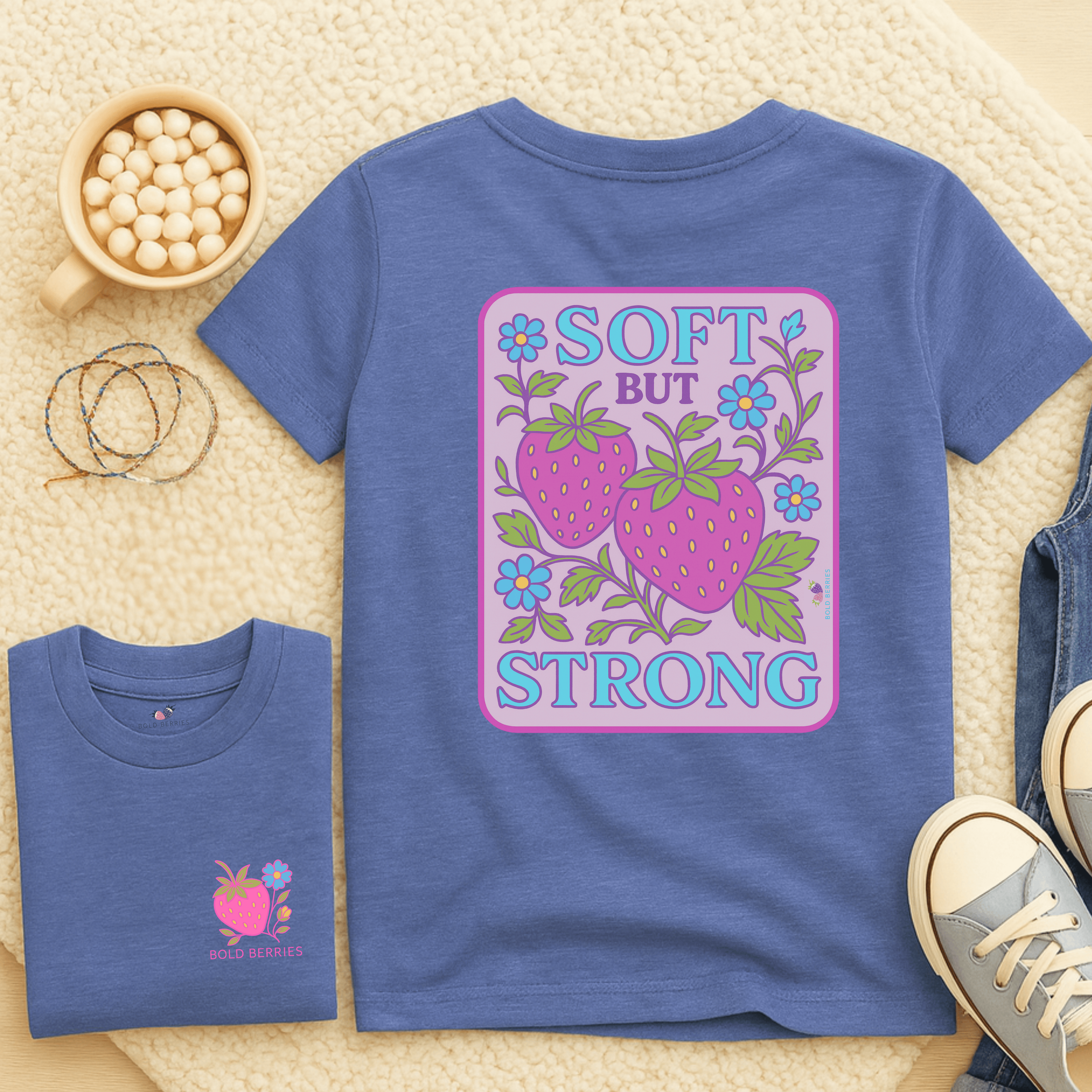Soft but Strong - Kids T-shirt