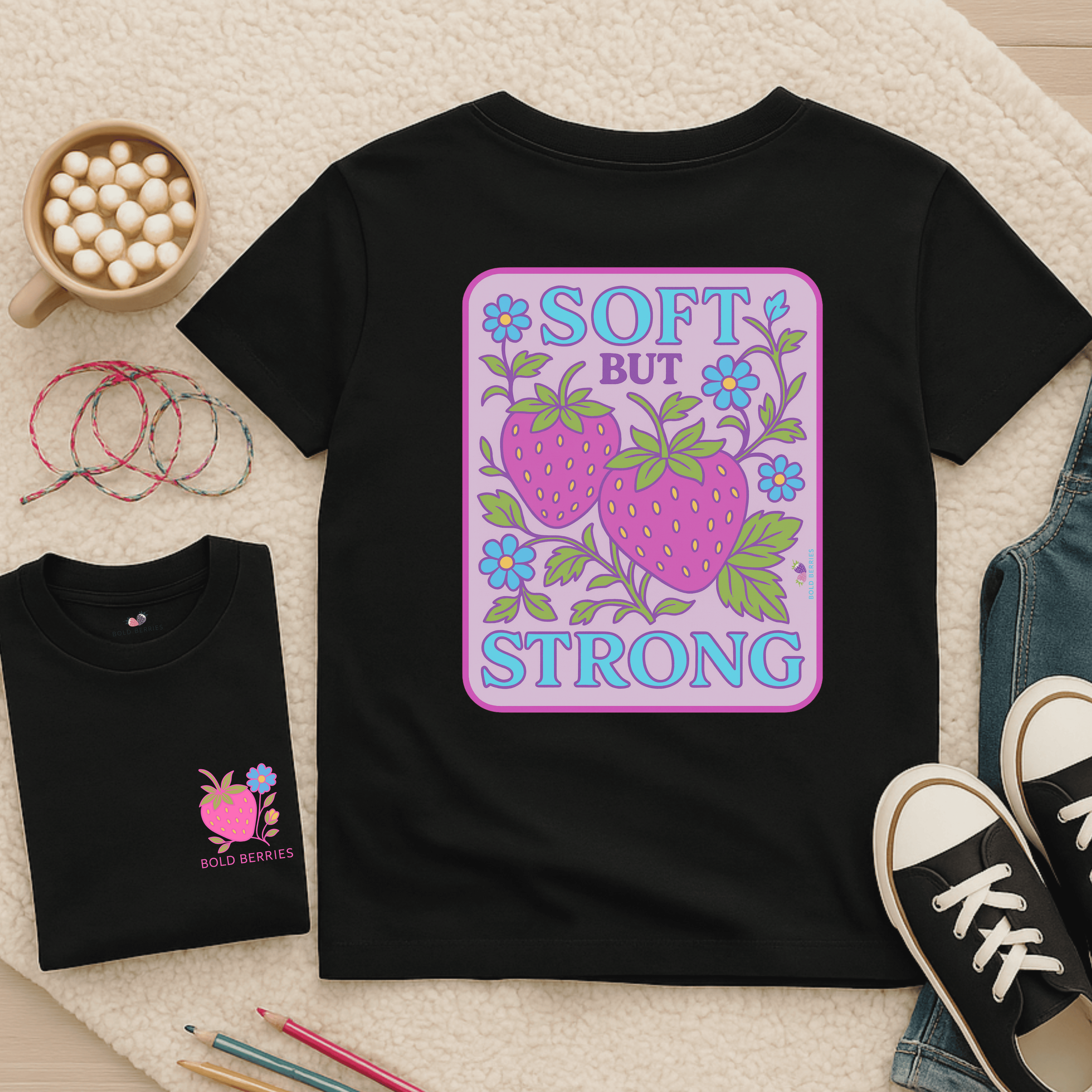 Soft but Strong - Kids T-shirt