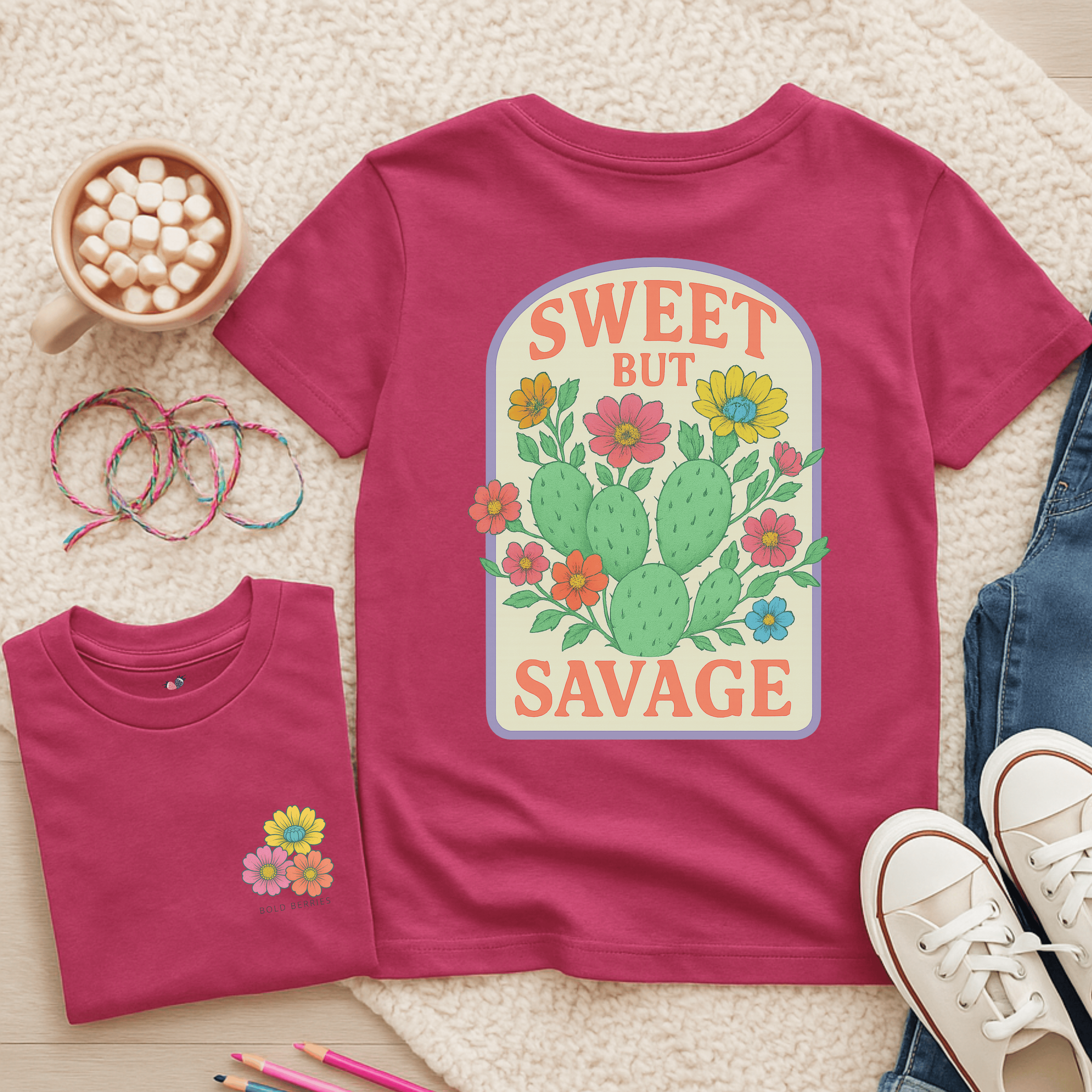 Sweet but Savage - Kids T-shirt
