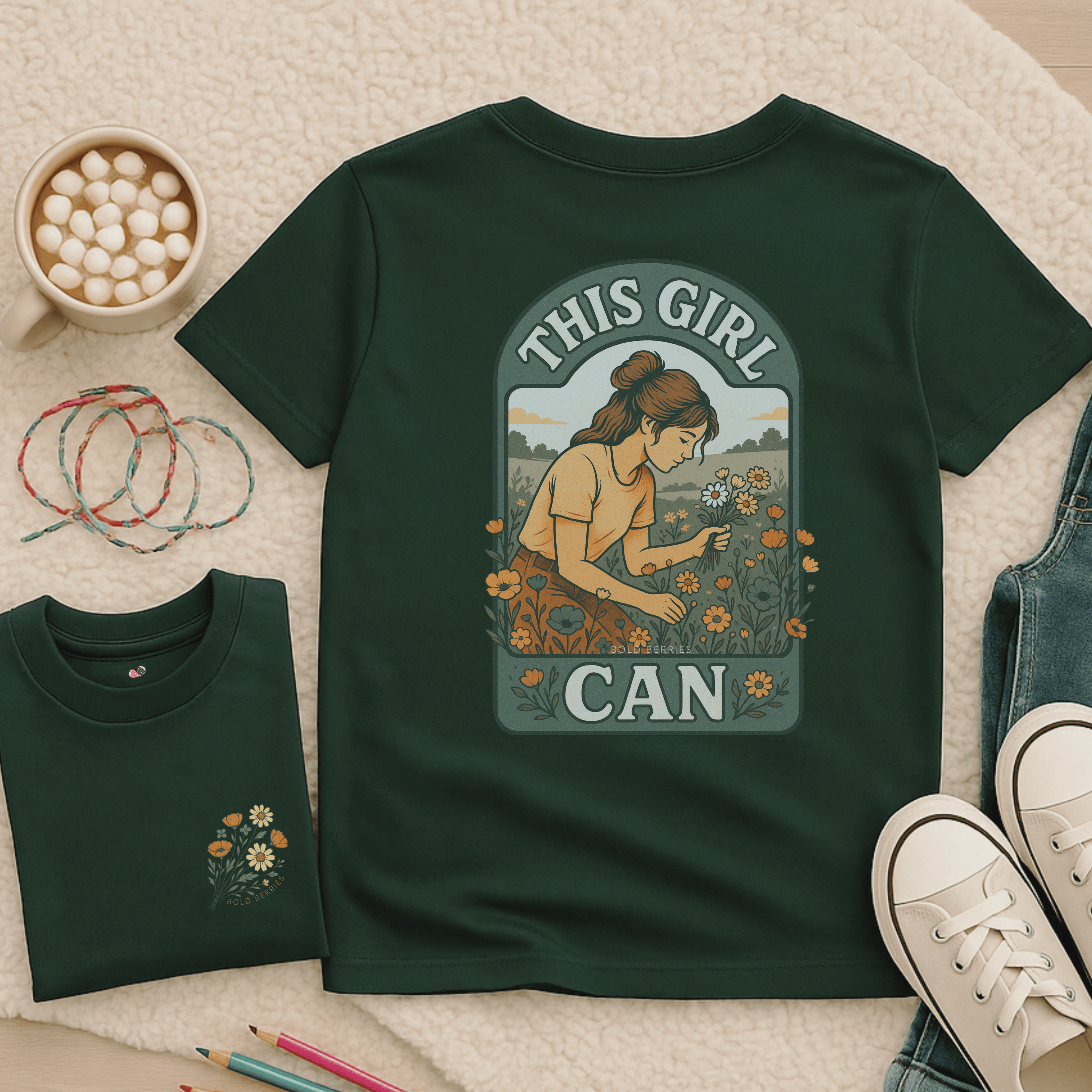 This Girl Can - Kids T-shirt