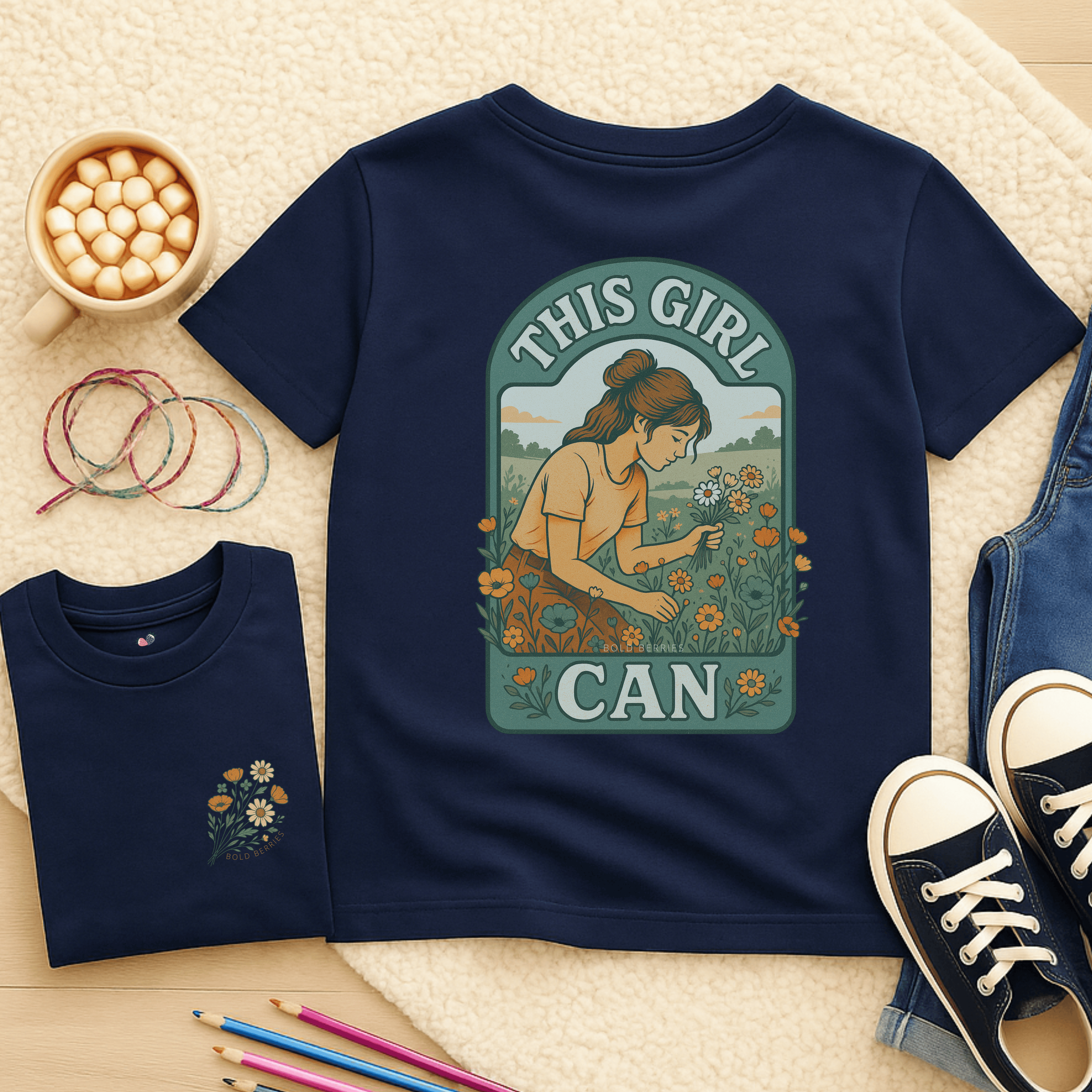 This Girl Can - Kids T-shirt