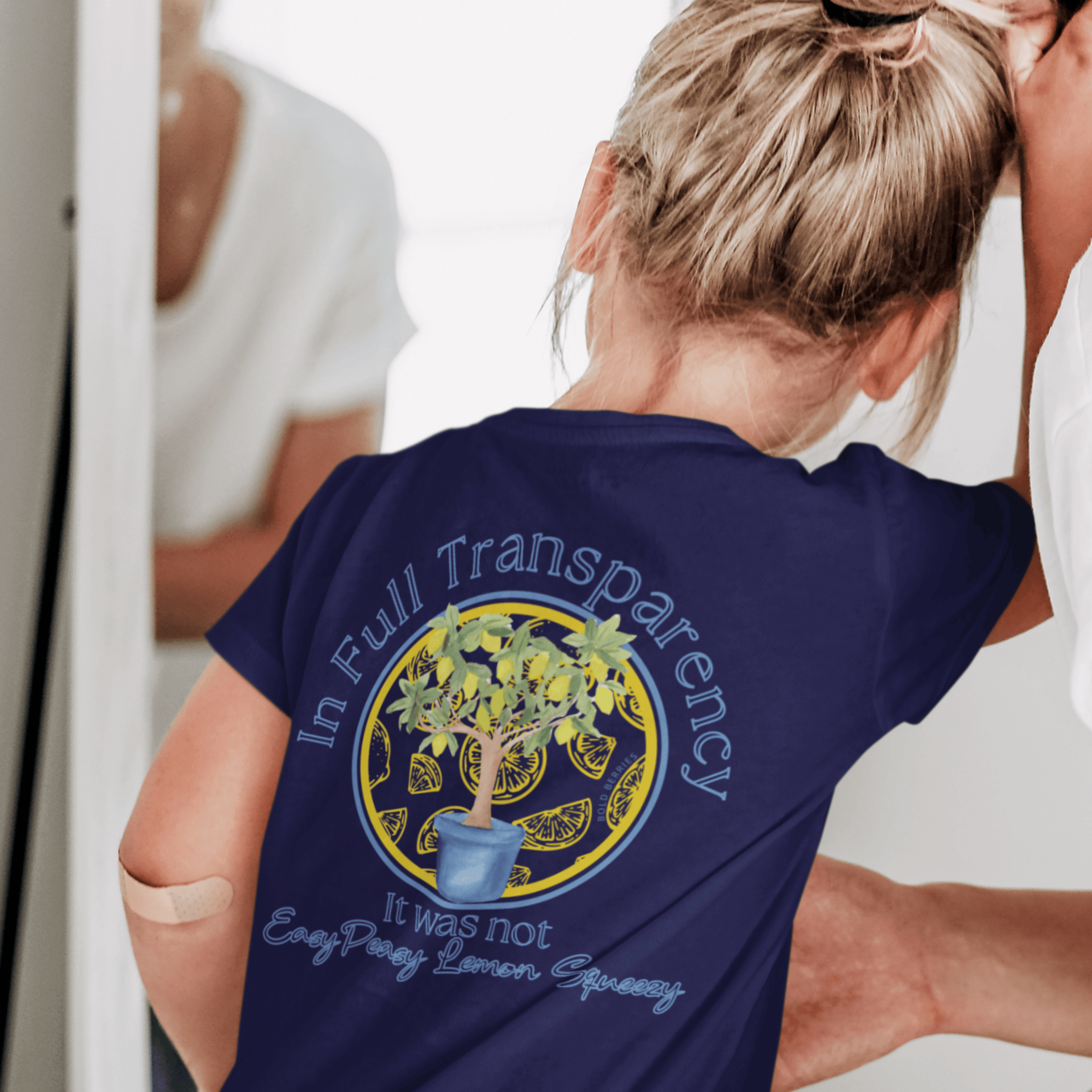 In Full Transparency, It was Not Easy Peasy Lemon Squeezy - Kids T-shirt