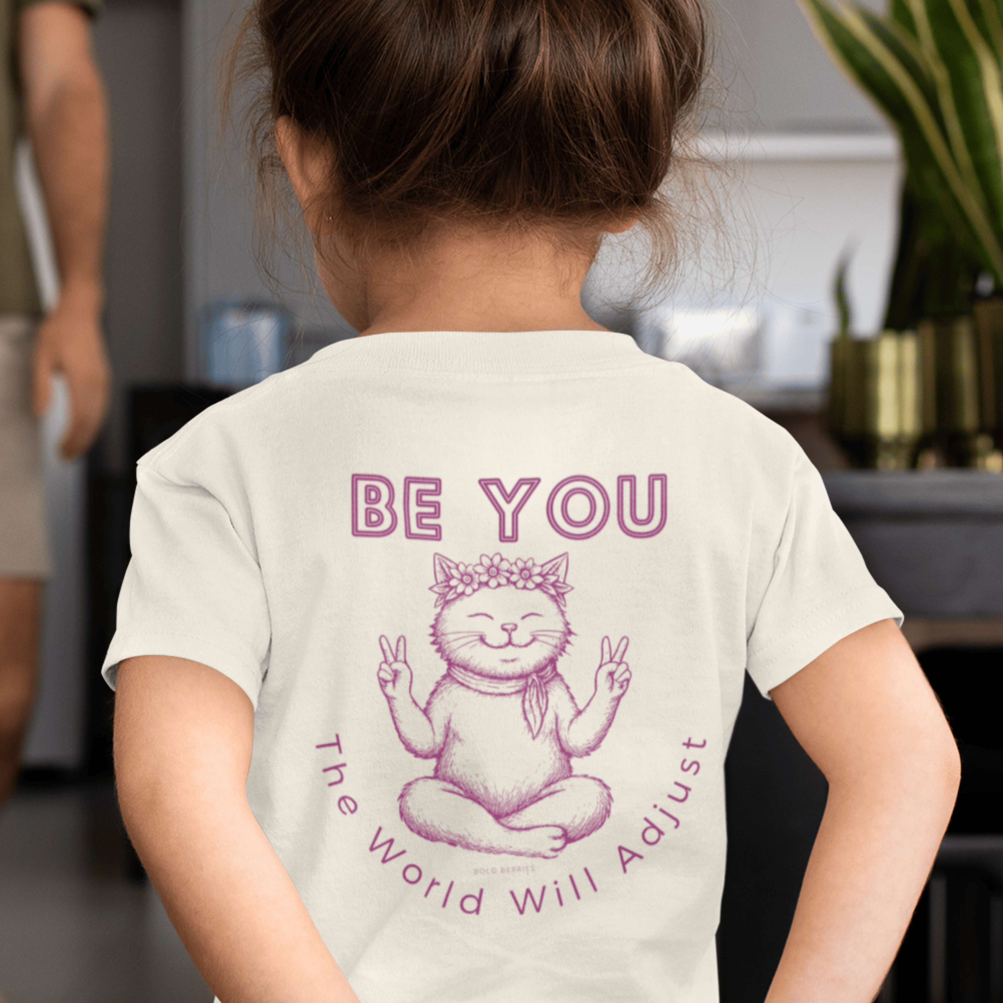 Be You: The World Will Adjust - Kids T-shirt