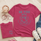 Be You: The World Will Adjust - Kids T-shirt