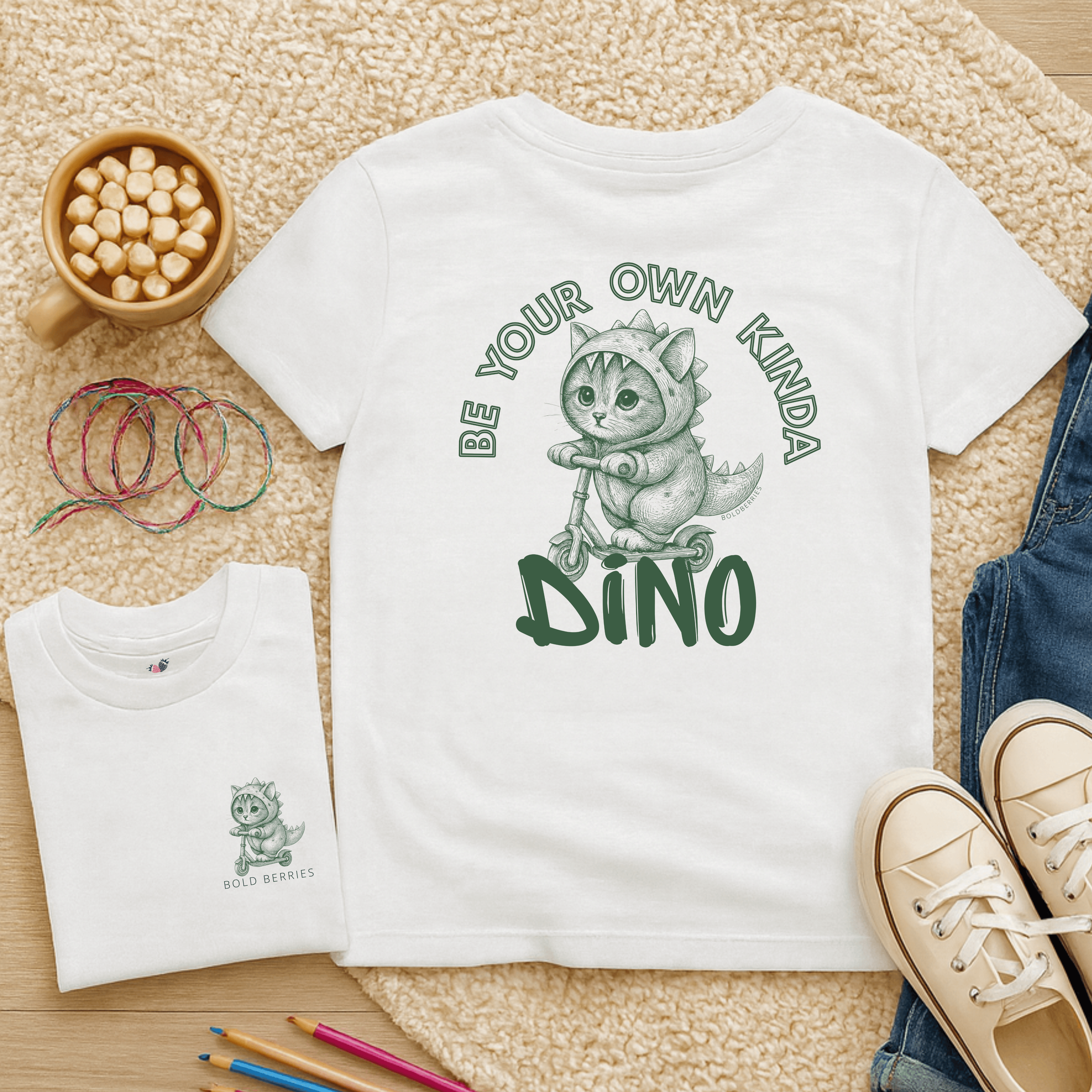 Be Your Own Kinda Dino - Kids T-shirt