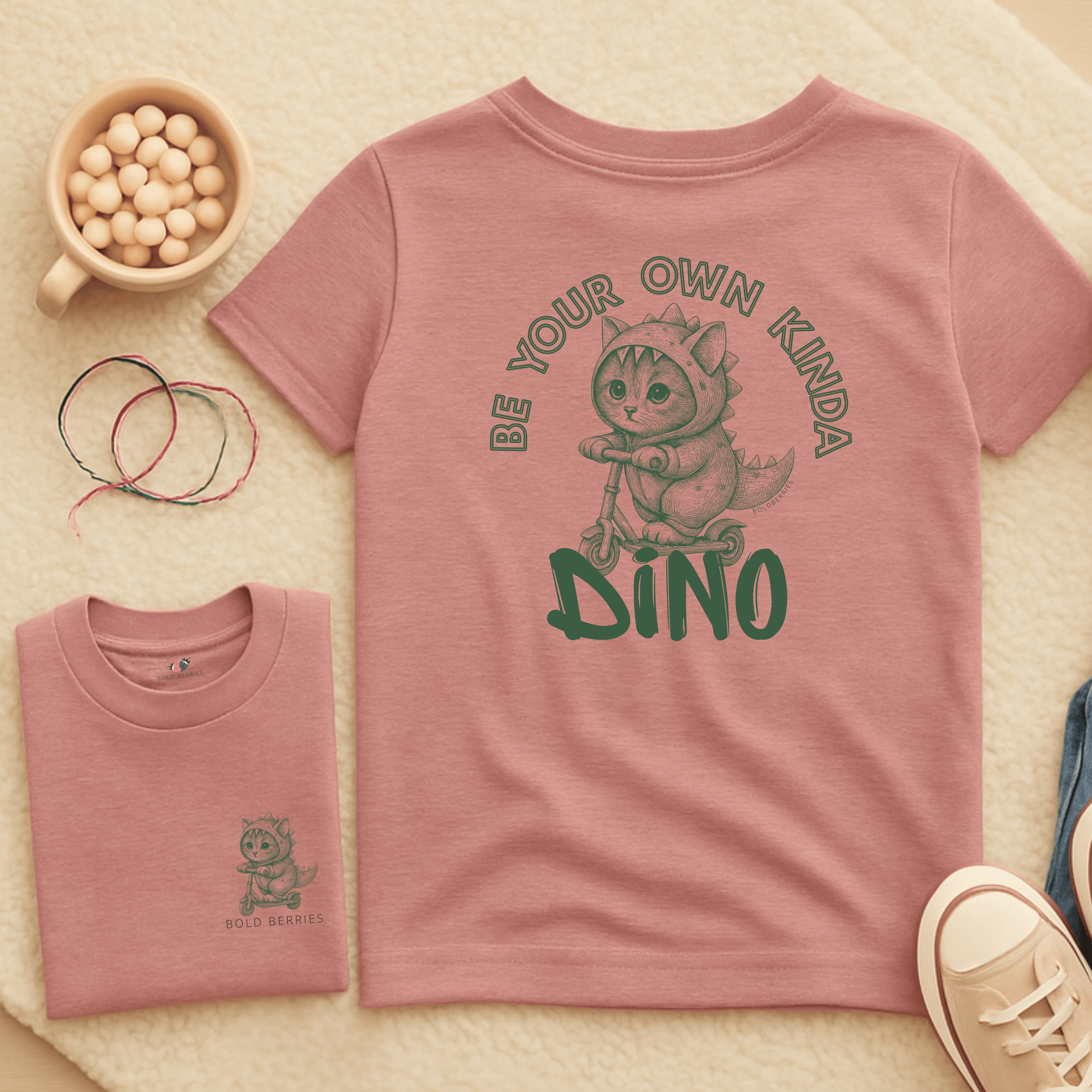 Be Your Own Kinda Dino - Kids T-shirt