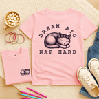 Dream Big Nap Hard - Kids T-shirt