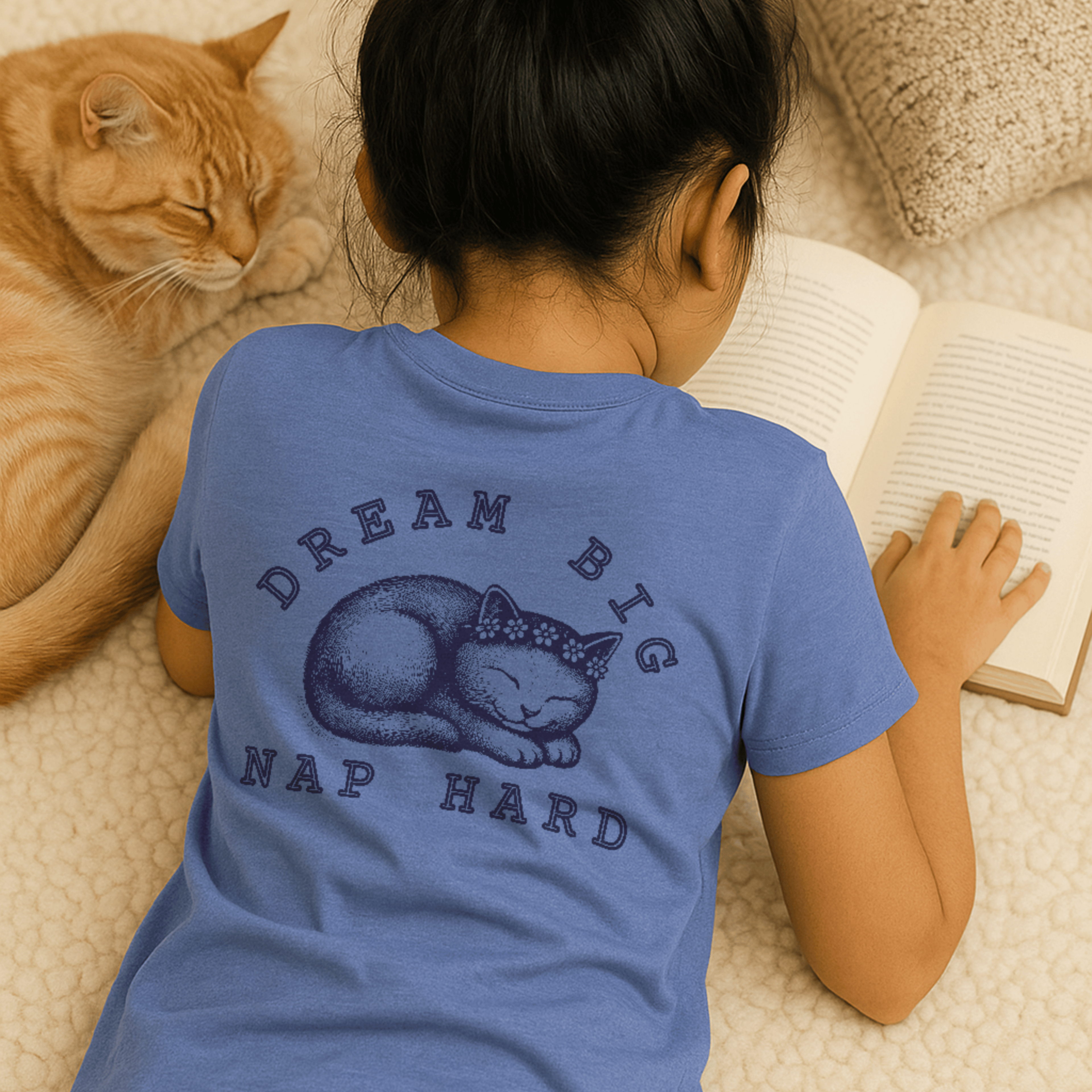 Dream Big Nap Hard - Kids T-shirt