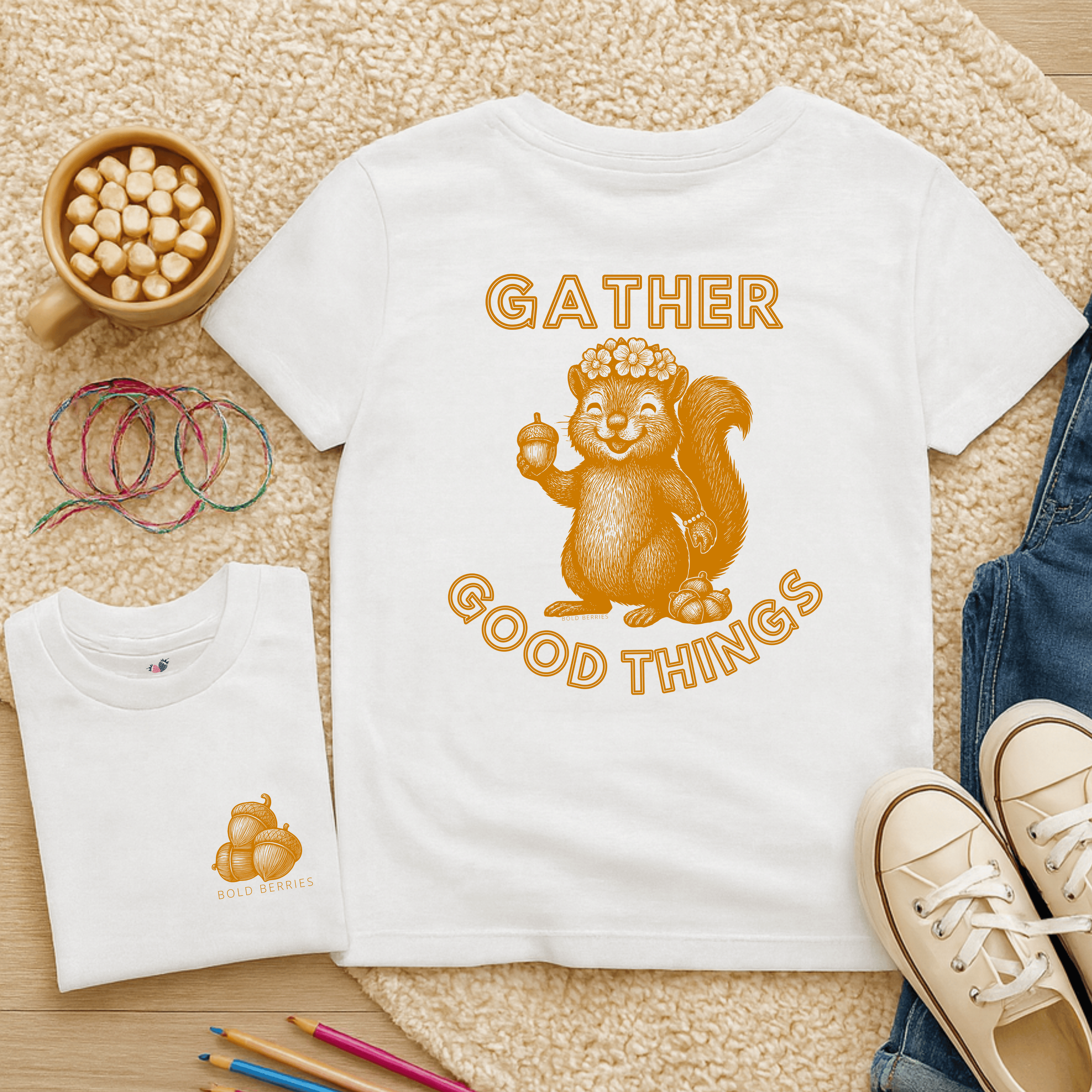 Gather Good Things - Kids T-shirt