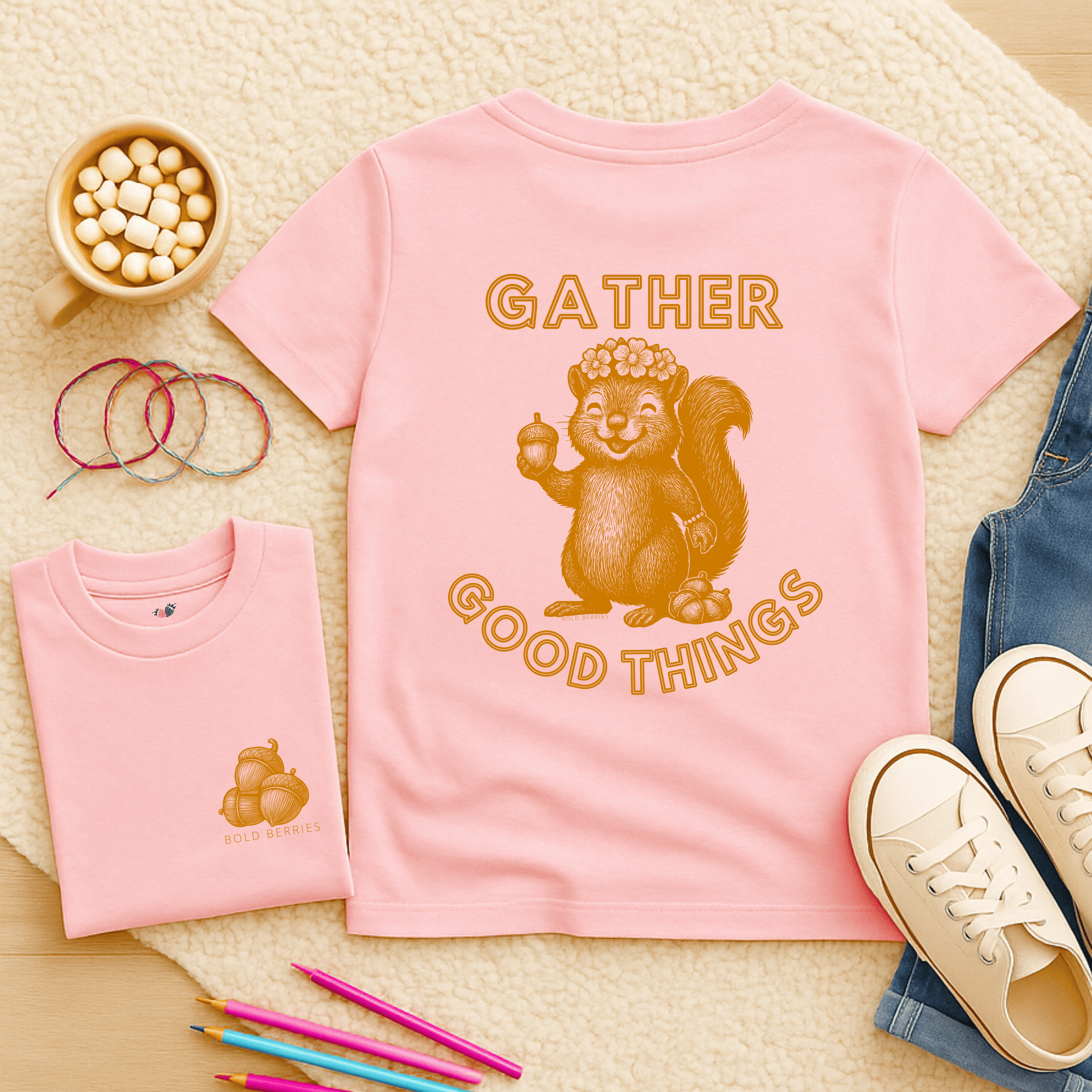 Gather Good Things - Kids T-shirt