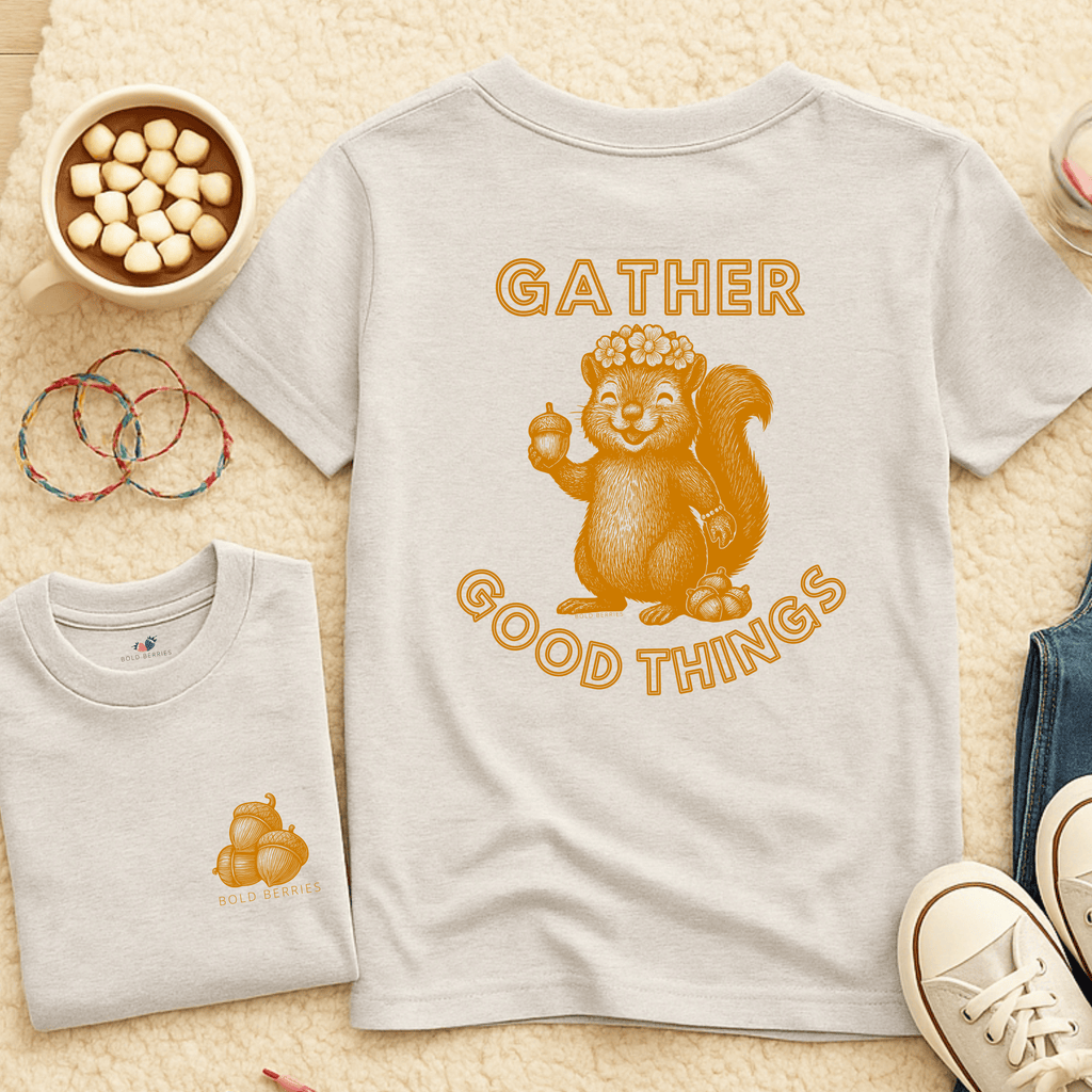 Gather Good Things - Kids T-shirt