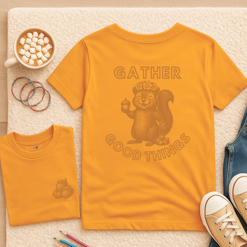 Gather Good Things - Kids T-shirt
