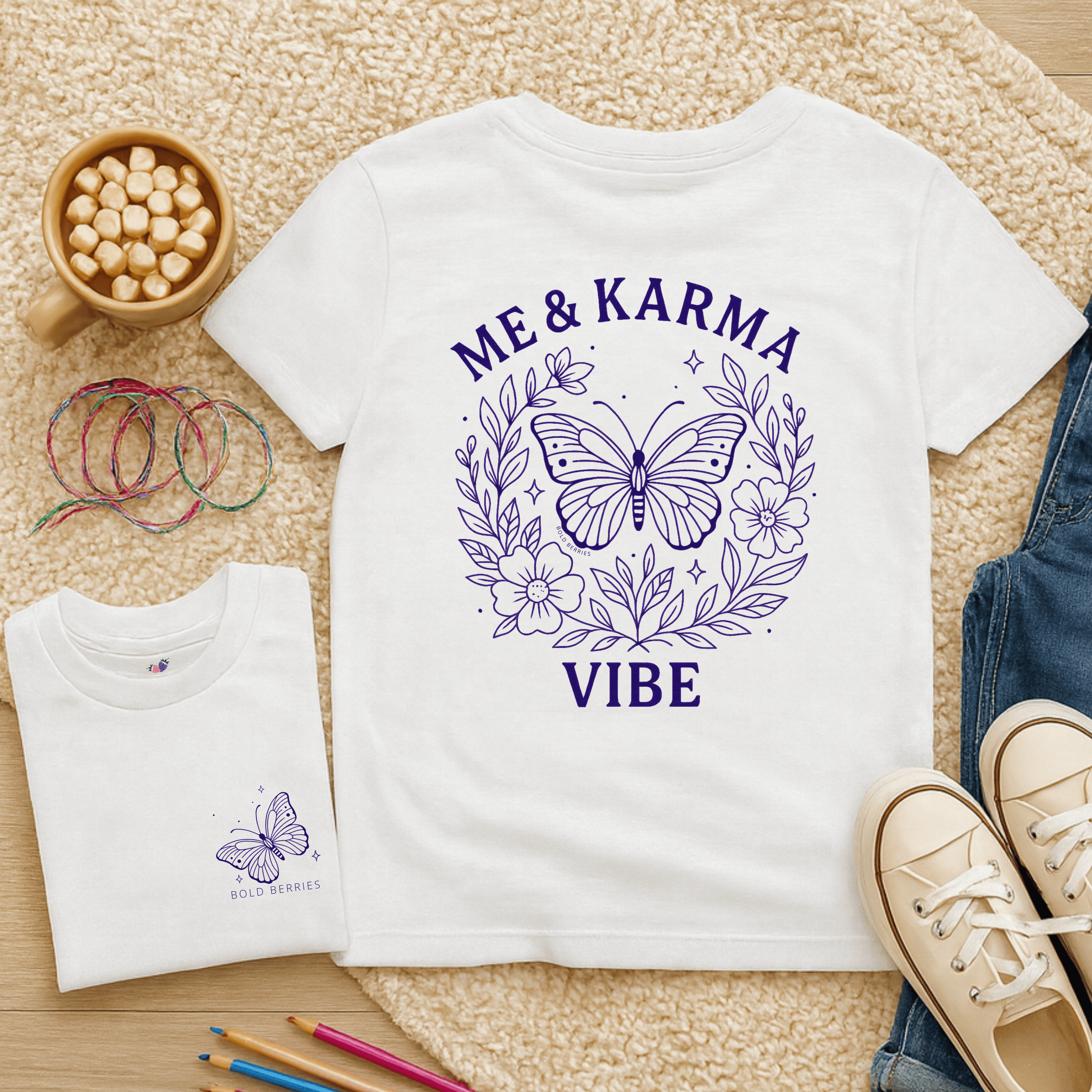 Me & Karma Vibe - Kids T-shirt