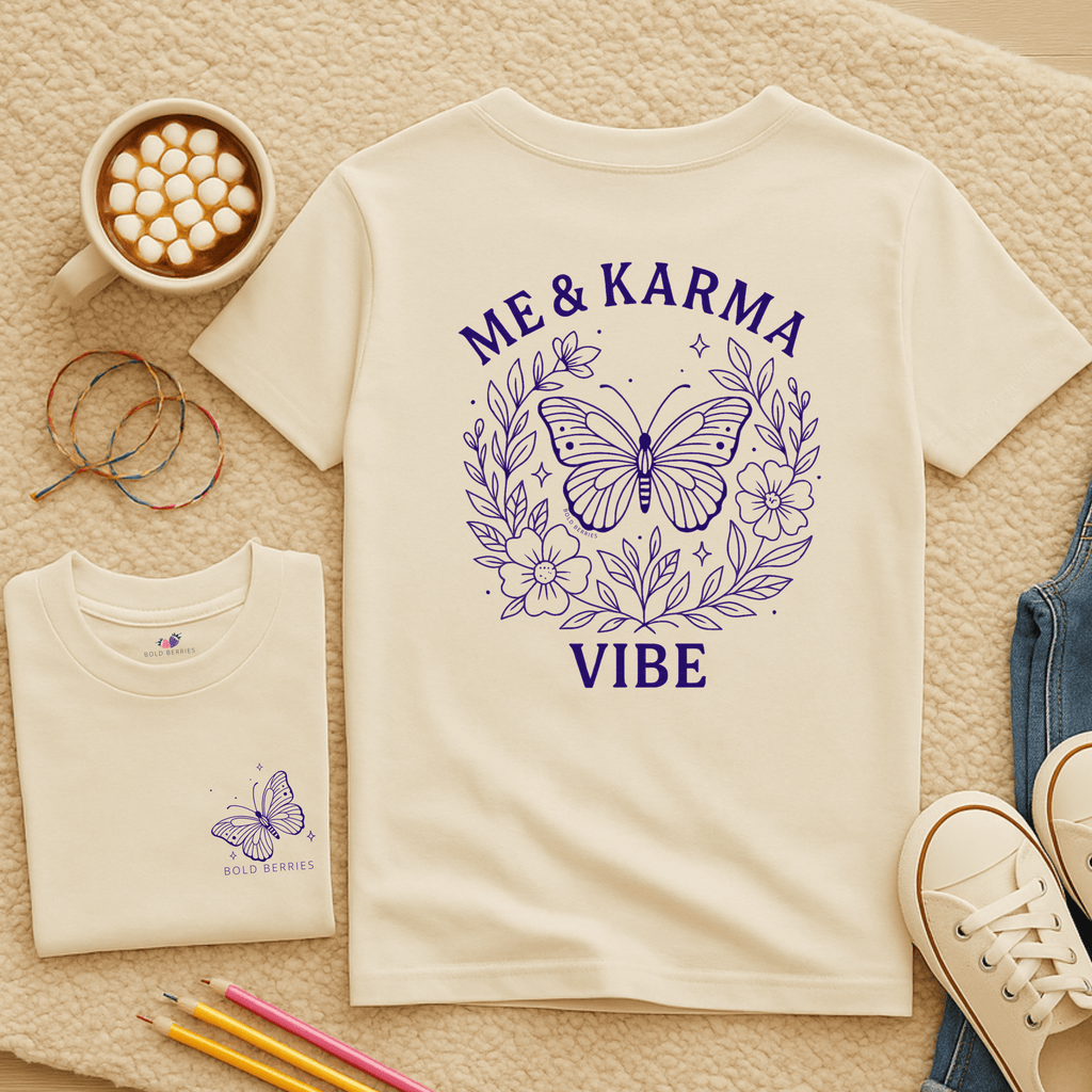 Me & Karma Vibe - Kids T-shirt