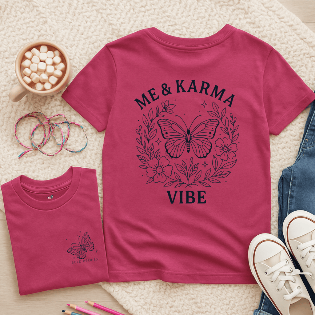 Me & Karma Vibe - Kids T-shirt