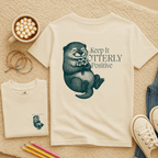 Keep It Otterly Positive - Kids T-shirt