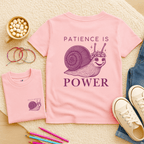Patience is Power - Kids T-shirt